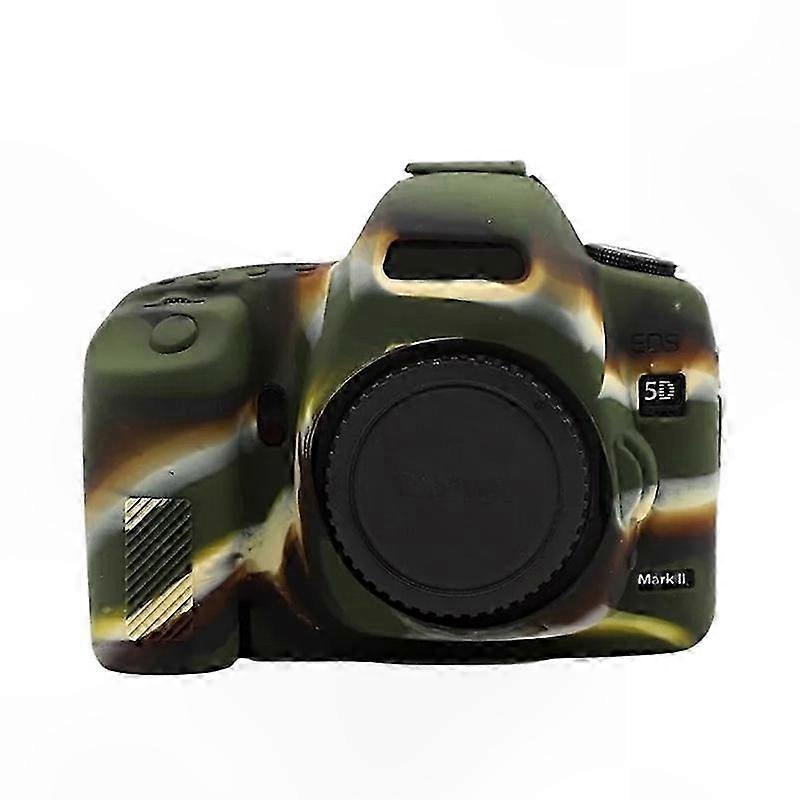DSLR Camera Protective Cover, Anti-Scratch Silicone Case for Canon EOS 5D2 / 5D Mark II Camera Bag
