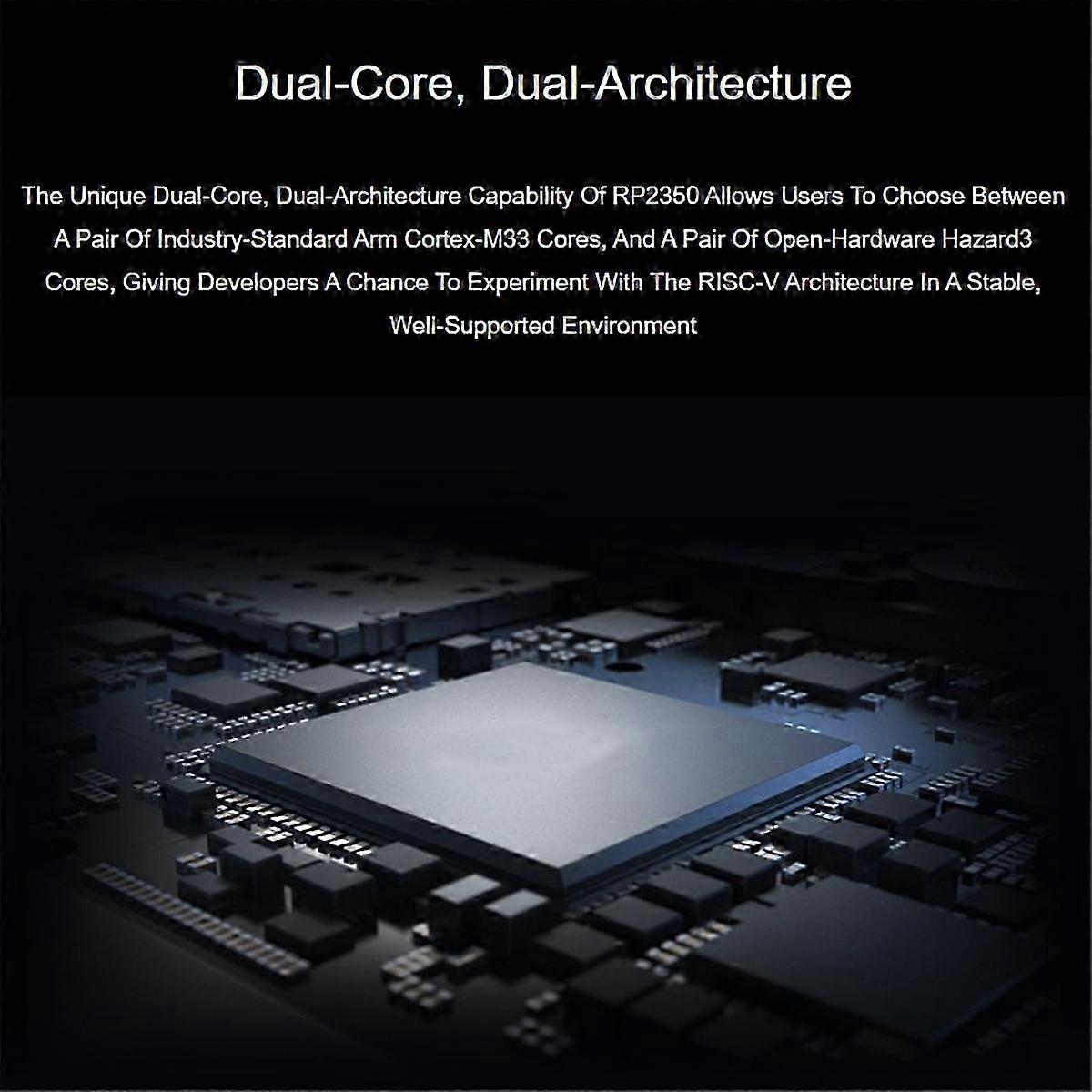 2 W Sensor Kit for RP2350 Chip Development Board with WIFI & Bluetooth Support