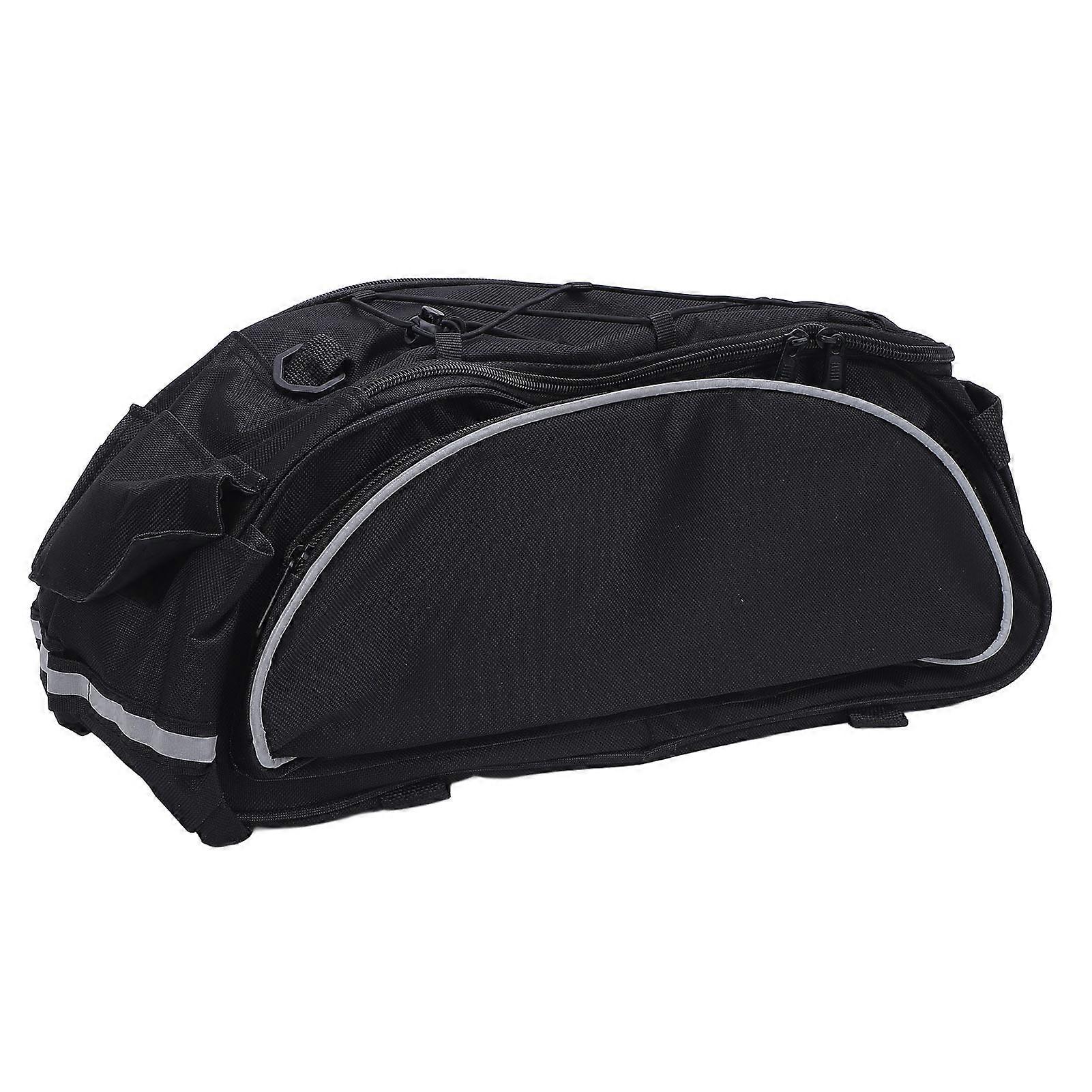 Cycle Rack Bag 600D Polyester Water Resistant Black w/ Shoulder Strap