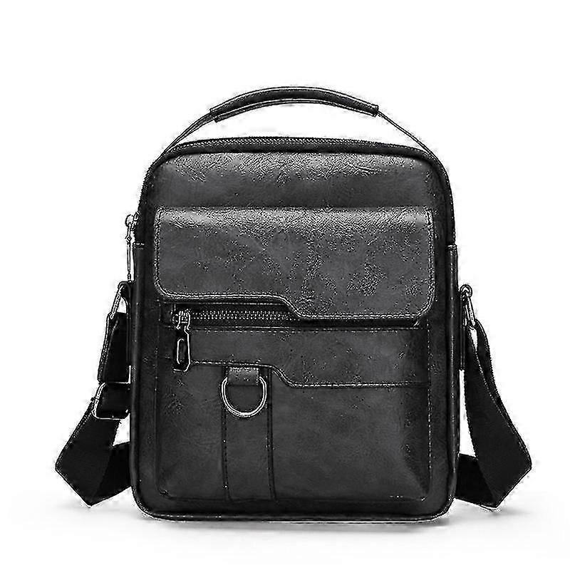 Pu Leather Portable Single-Shoulder Computer Briefcase