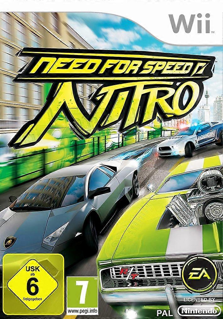 NEED FOR SPEED NITRO - WII RE - PAL