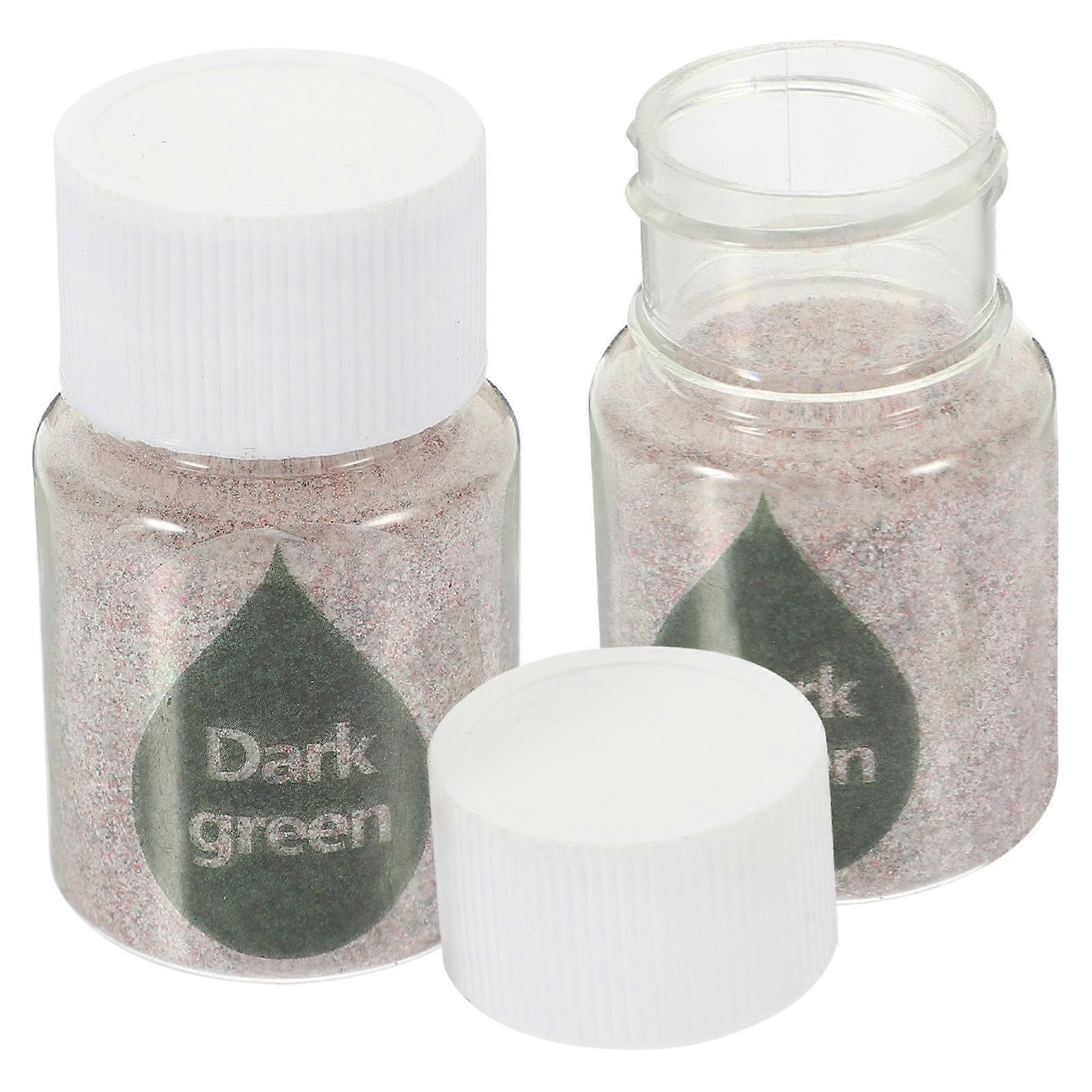 Fabric Dyeing Powder Green Dye for Craft DIY Tie-Dye 4Pcs 2 Bottles