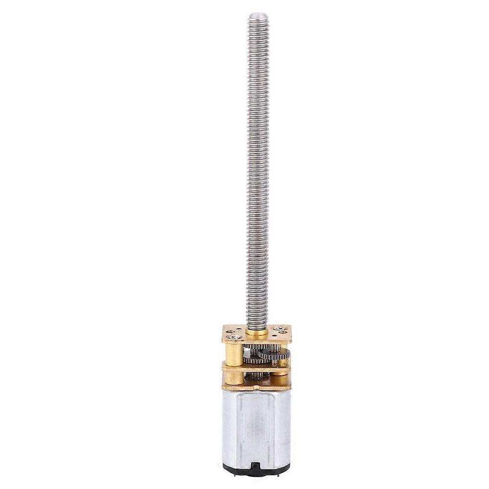 N20 Gear Motor Lead Screw Speed Reduction Motor M4x55mm Ball Screw Speed Reducer 3V(100)