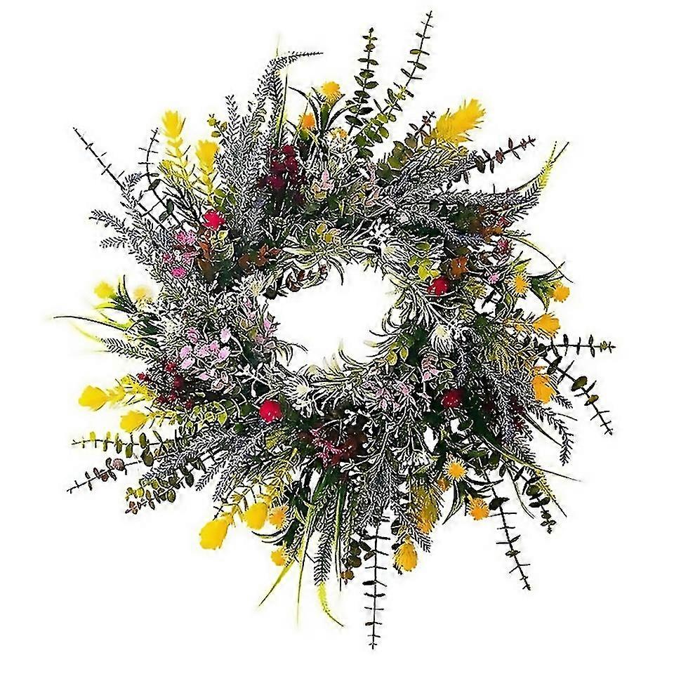 For Spring Wreaths For Front Door 18in Outside All Seasons Round Wreaths