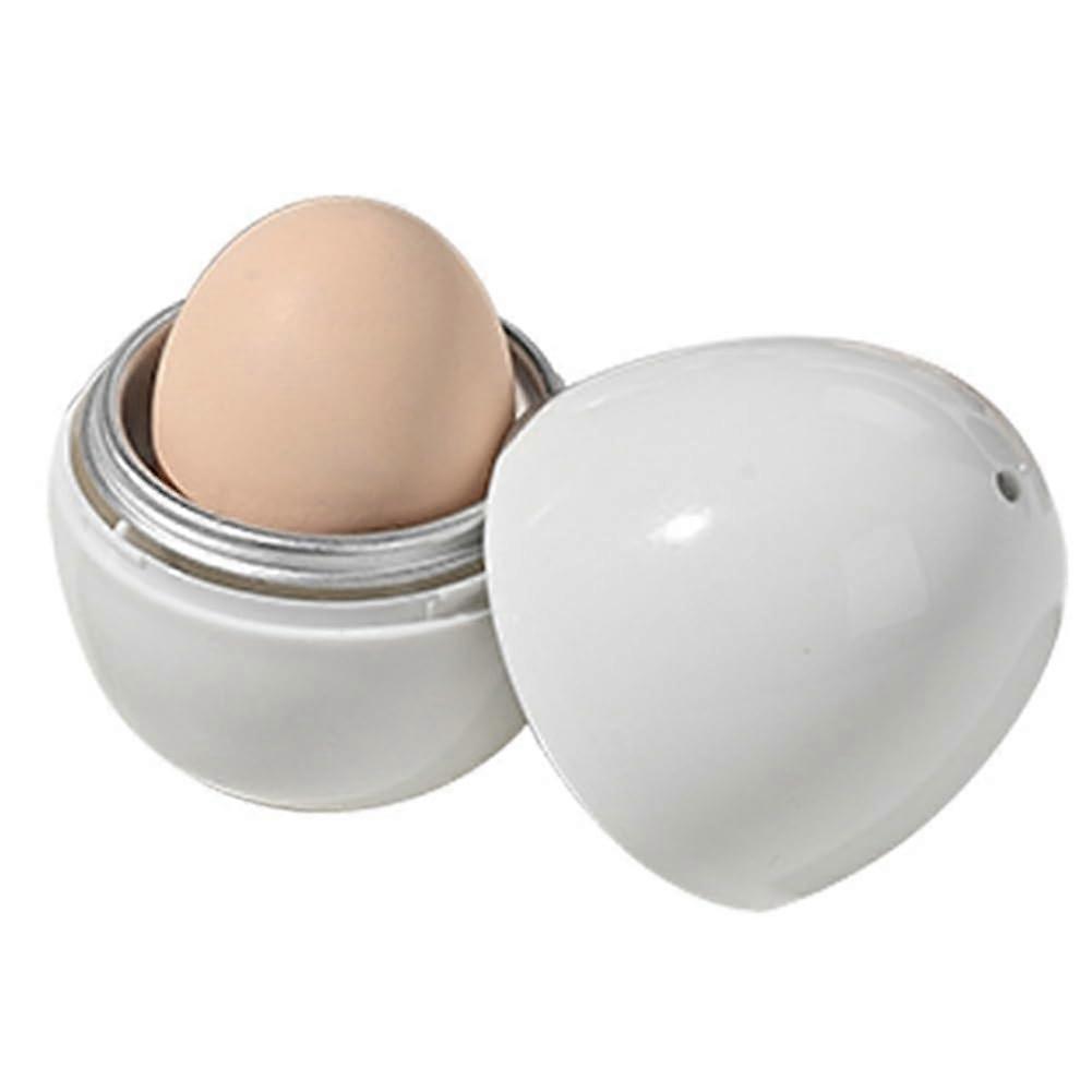 Microwave Oven Egg Steamer 1Egg Capacity Mini Home Appliance Heating Box Egg Boiling Tool For SoftBoiled Eggs