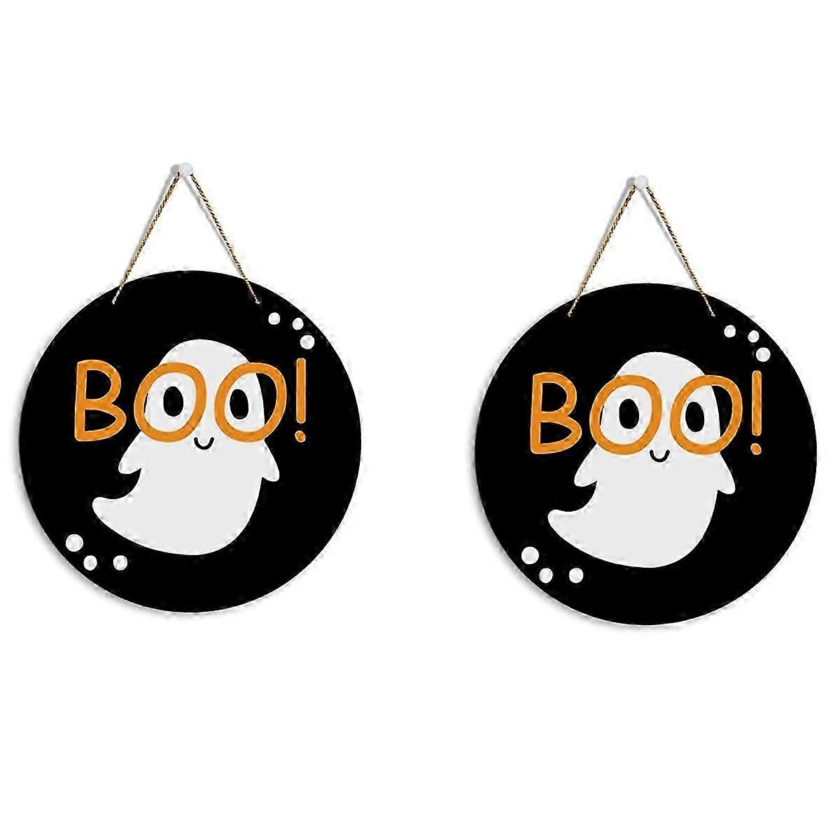 Halloween Decorations, Halloween Interior Decorations, Halloween Door Wall Decorations, Round Logo D