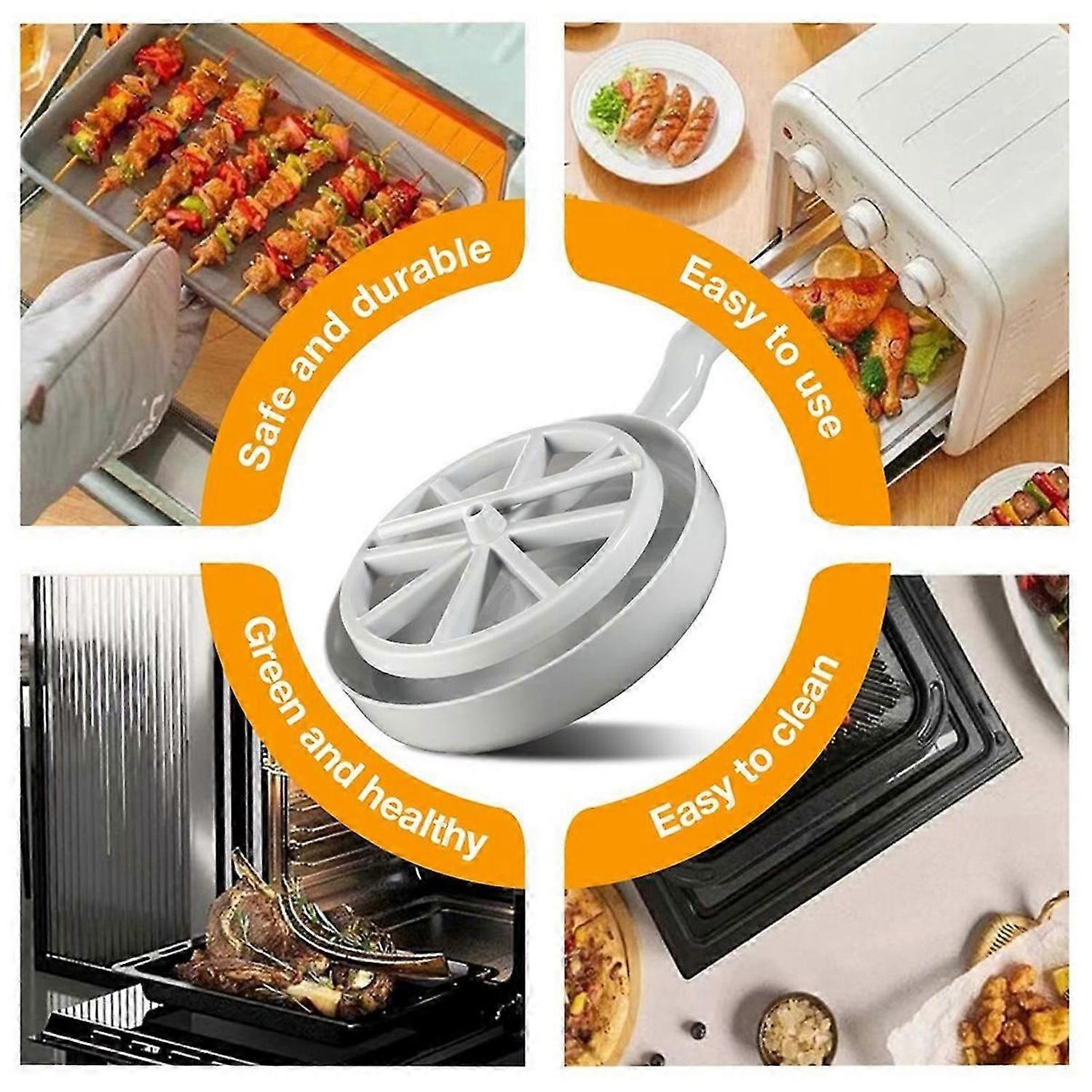 Microwave Bacon Cooker Quick Cooking Bacon Rack Grease Collector Kitchen Gadget