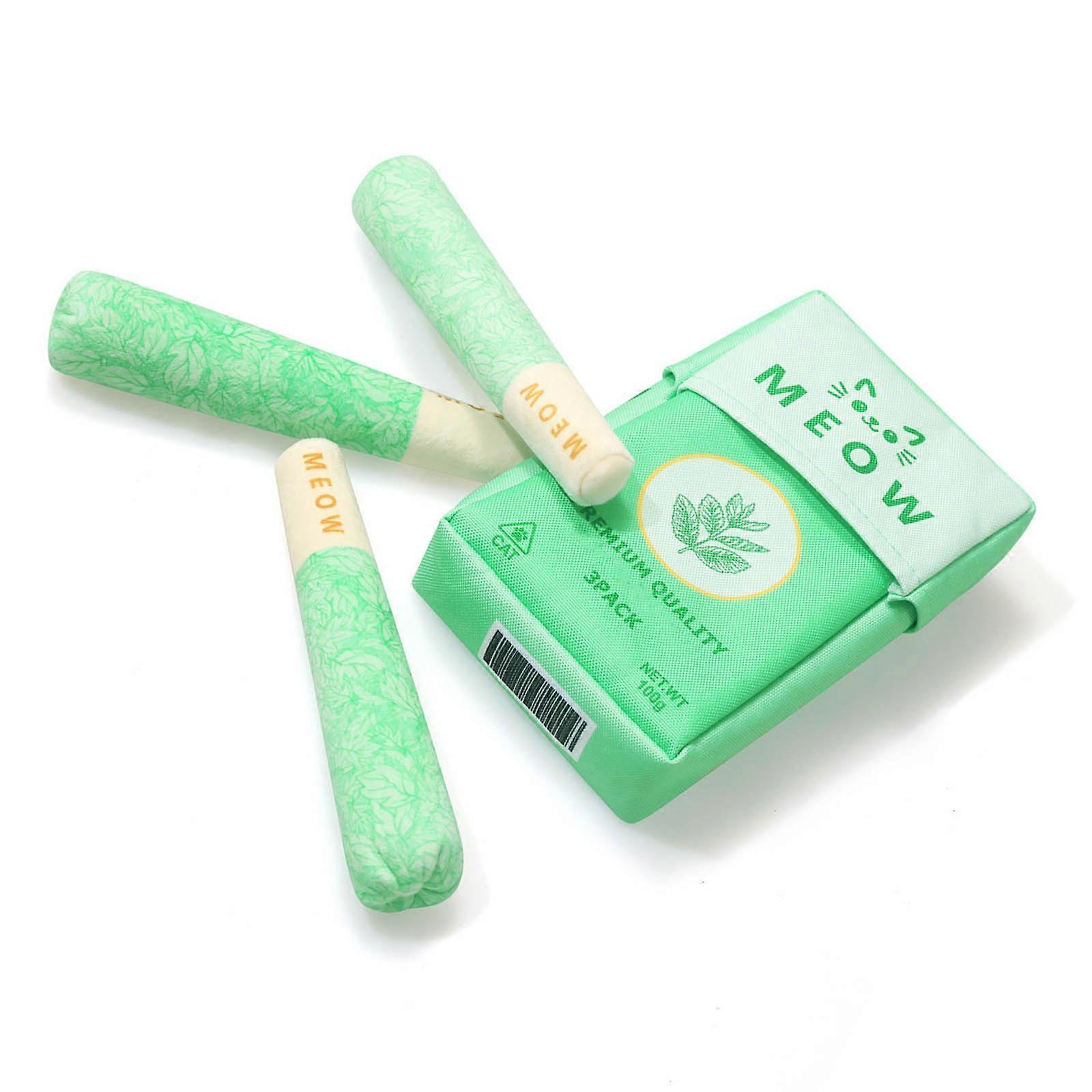 Catsnip Cats Toy Interactives Indoors Cats Nip Toy Kitties Kickers Durable Kitten Teething Chew Toy Filled with Catnips Multicolor