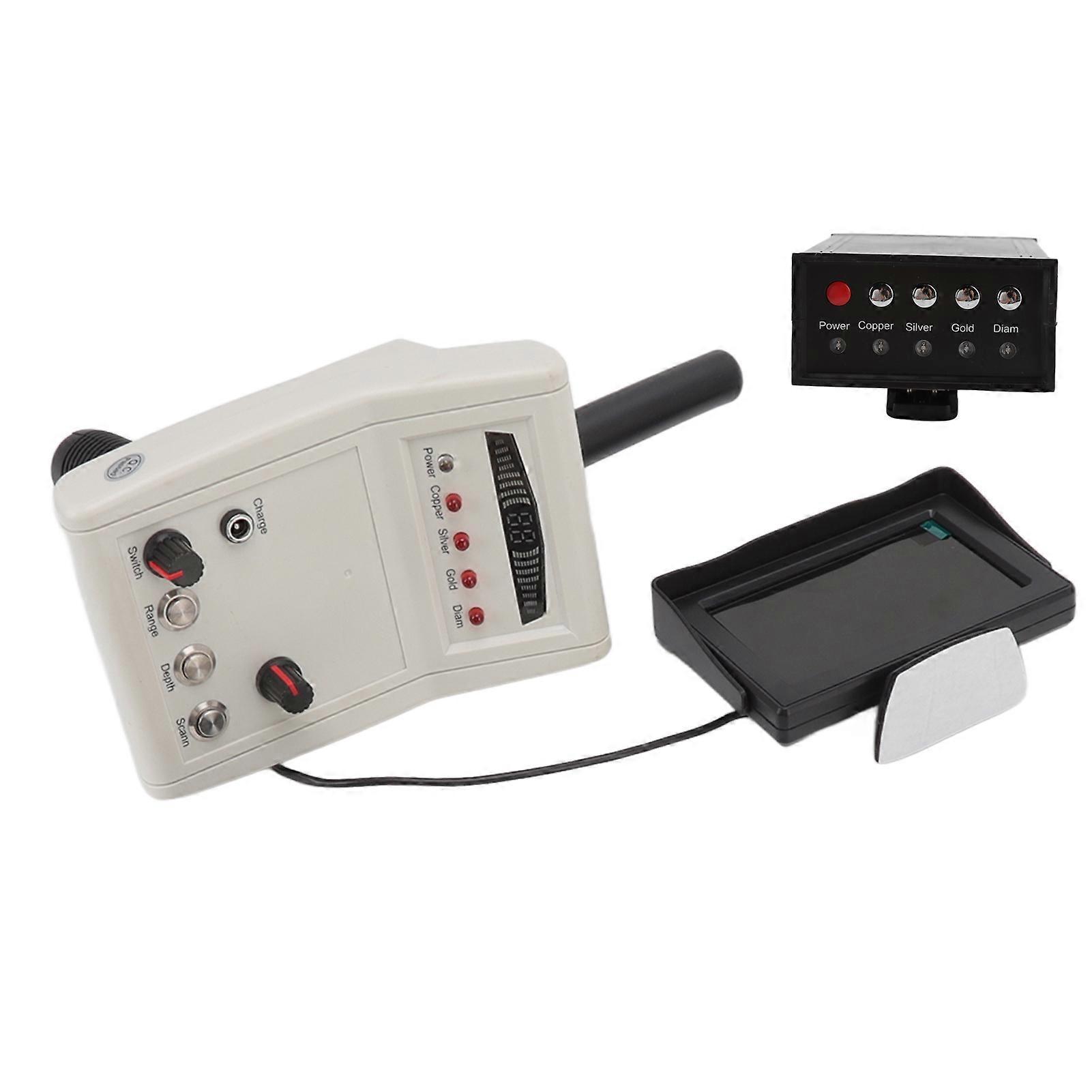 15m Depth 1000m Range Metal Detector Locator with Display Screen