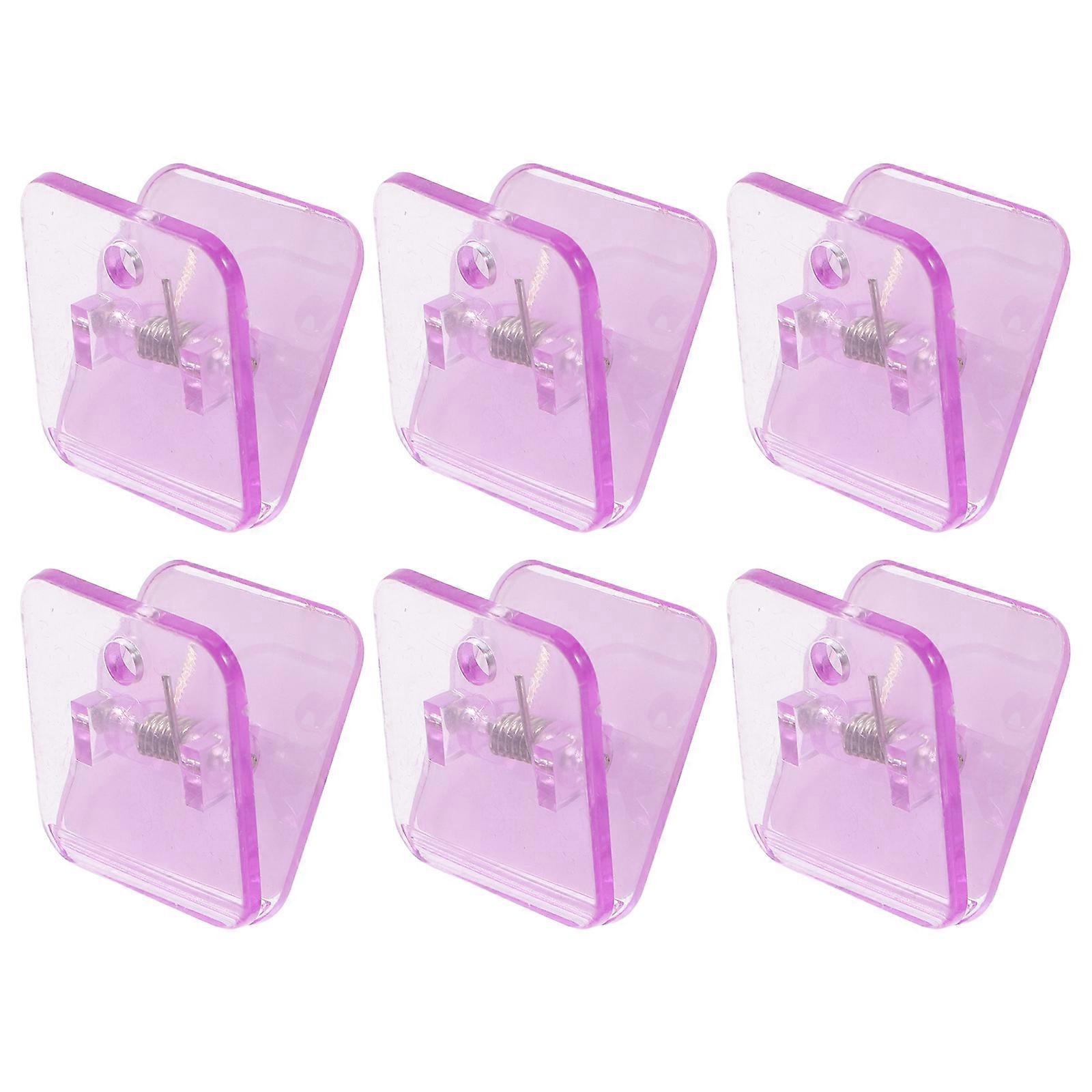 Violet ABS Wall Pee Pad Holder for Indoor Dog Training 30Pcs Set