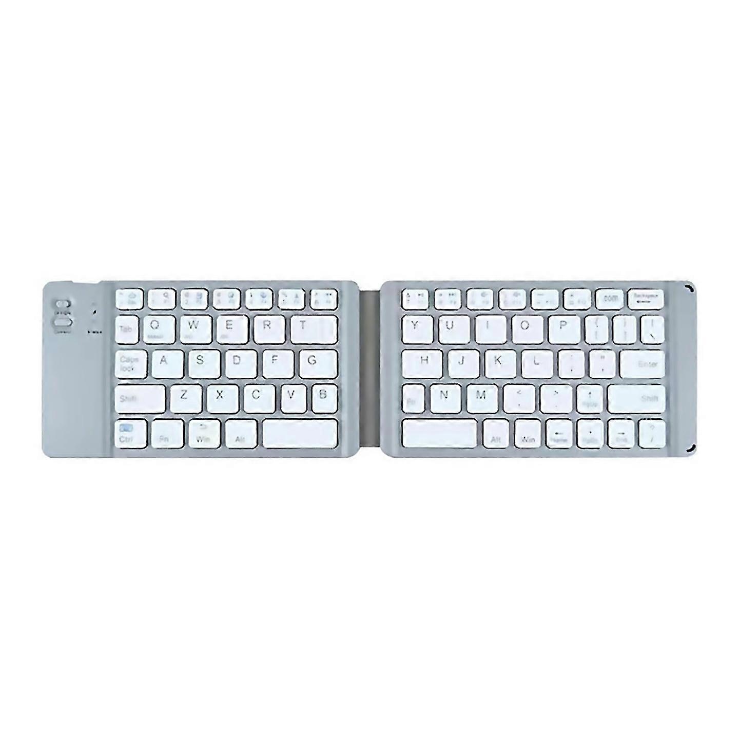 For Dual Folding Wireless Bluetooth Keyboard For Tablet Computer