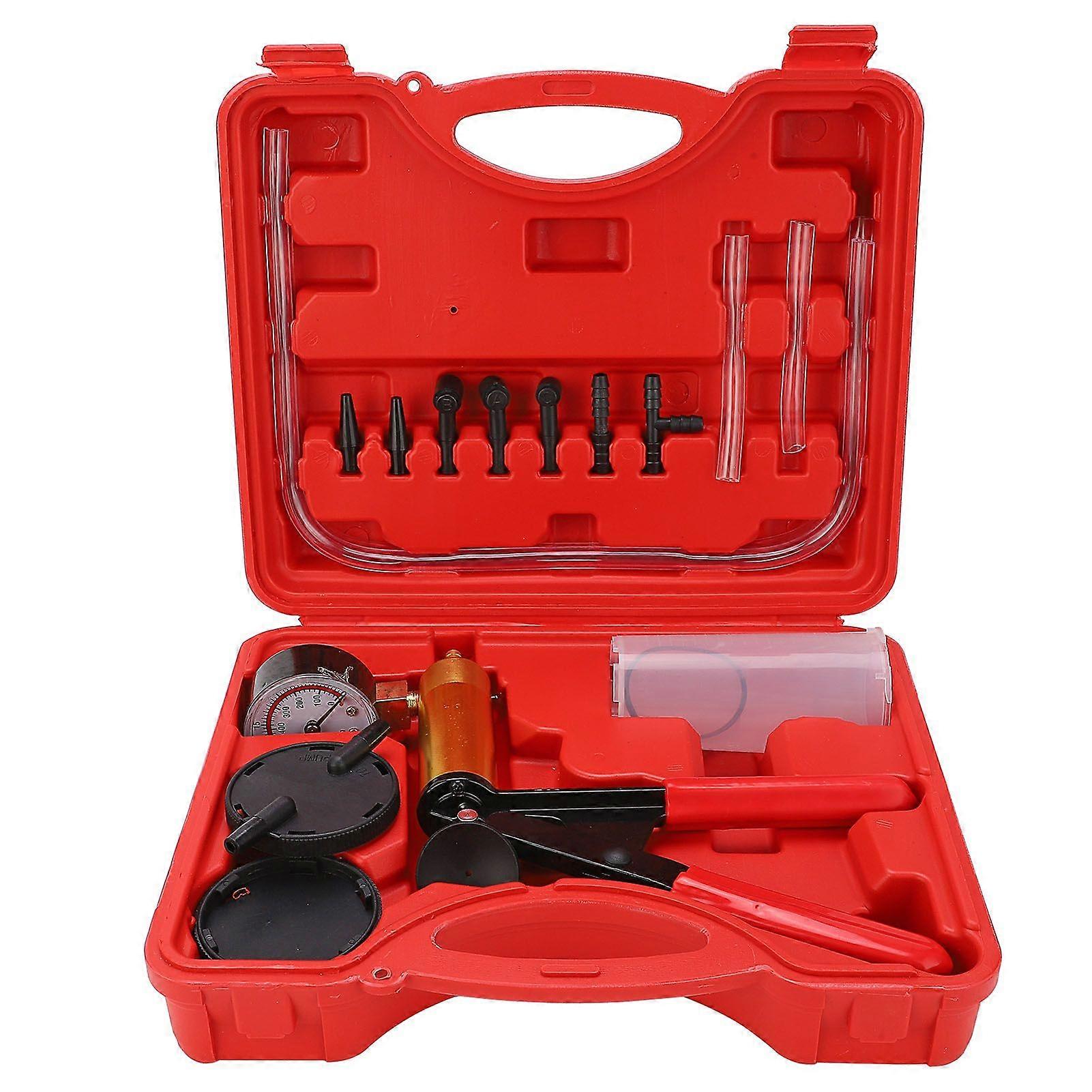 Handgehaltene Bremsentlüftung Tester Set Entlüftung Kit Vakuumpumpe Auto Motorrad Entlüftung