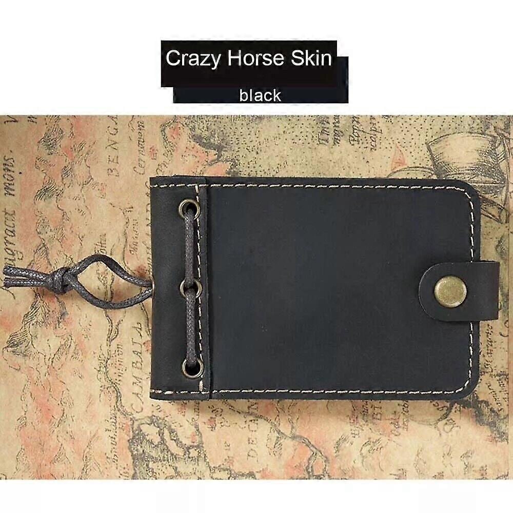 Handmade Vintage Leather Journal Notebook For Writing Portable Pocket Notebook