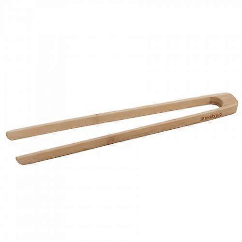 Ukiyo Bamboo Logo Tongs