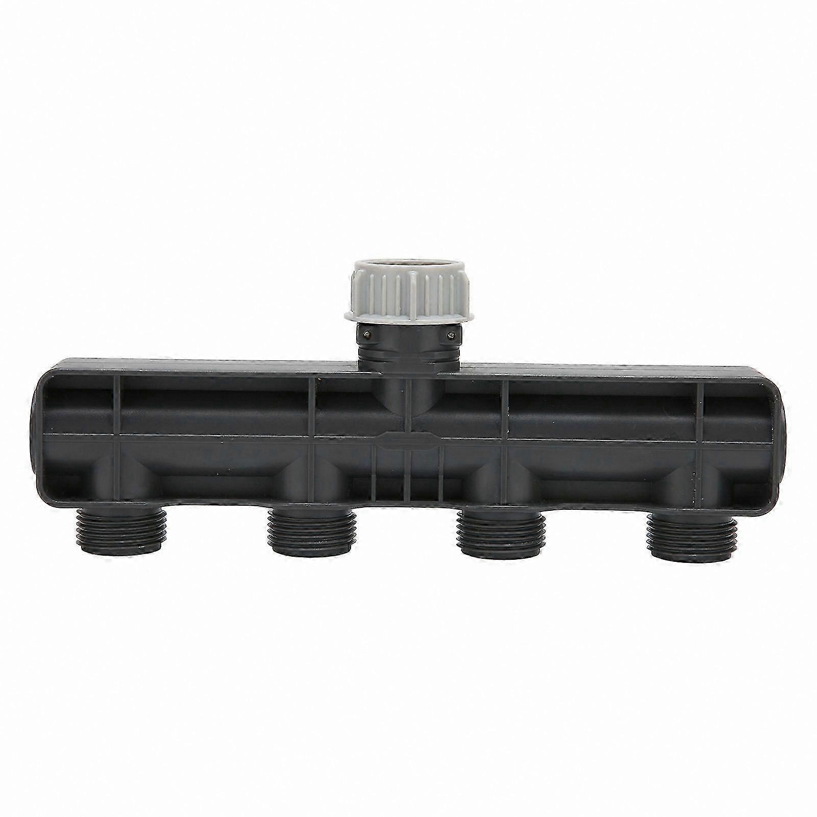 Multipurpose 4-Way Water Splitter with G3/4 Thread for Garden and Farm Use