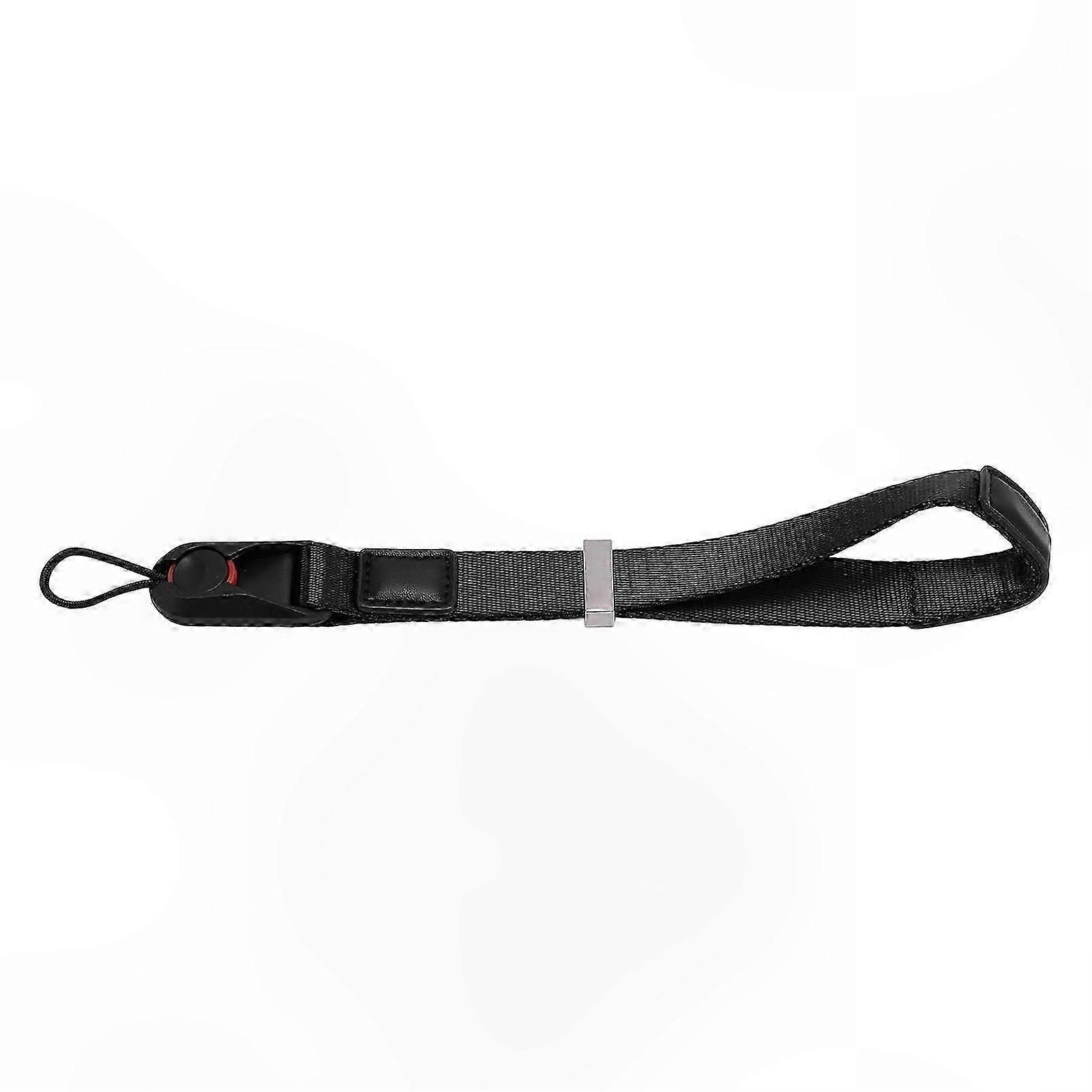 Durable Nylon Camera Strap with Quick Release, Secure Mount, Lightweight & Portable for DSLR Cameras, Black