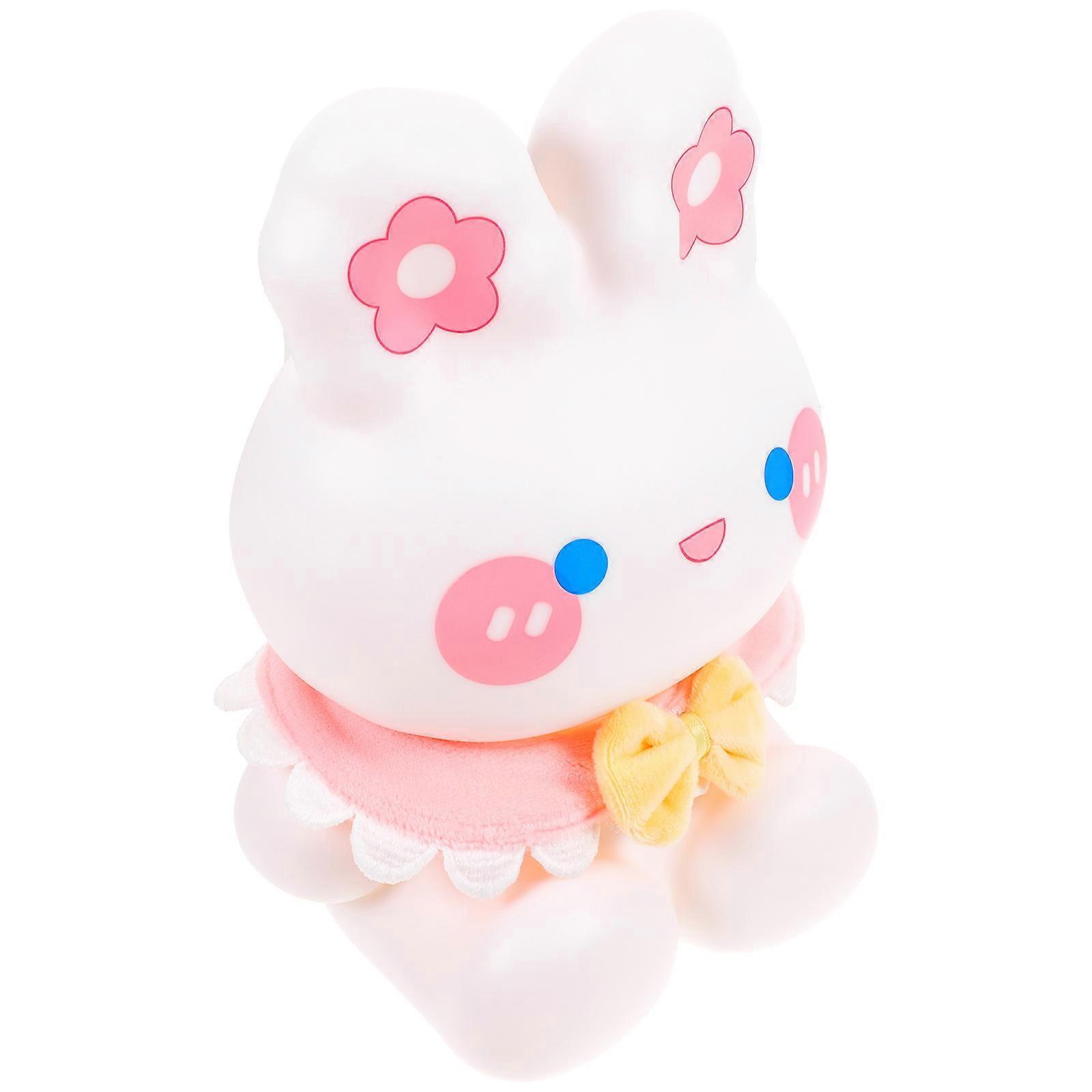 Pink Bunny Piggy Bank for Storage 4Pcs Rabbit Model Cute Money Saving