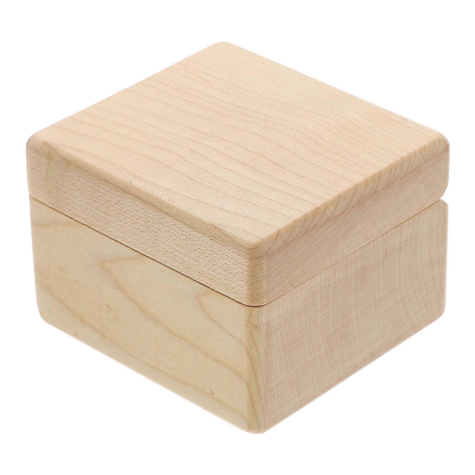 Maple Melody Box Desktop Music Box Decoration 3Pcs Pack Gift