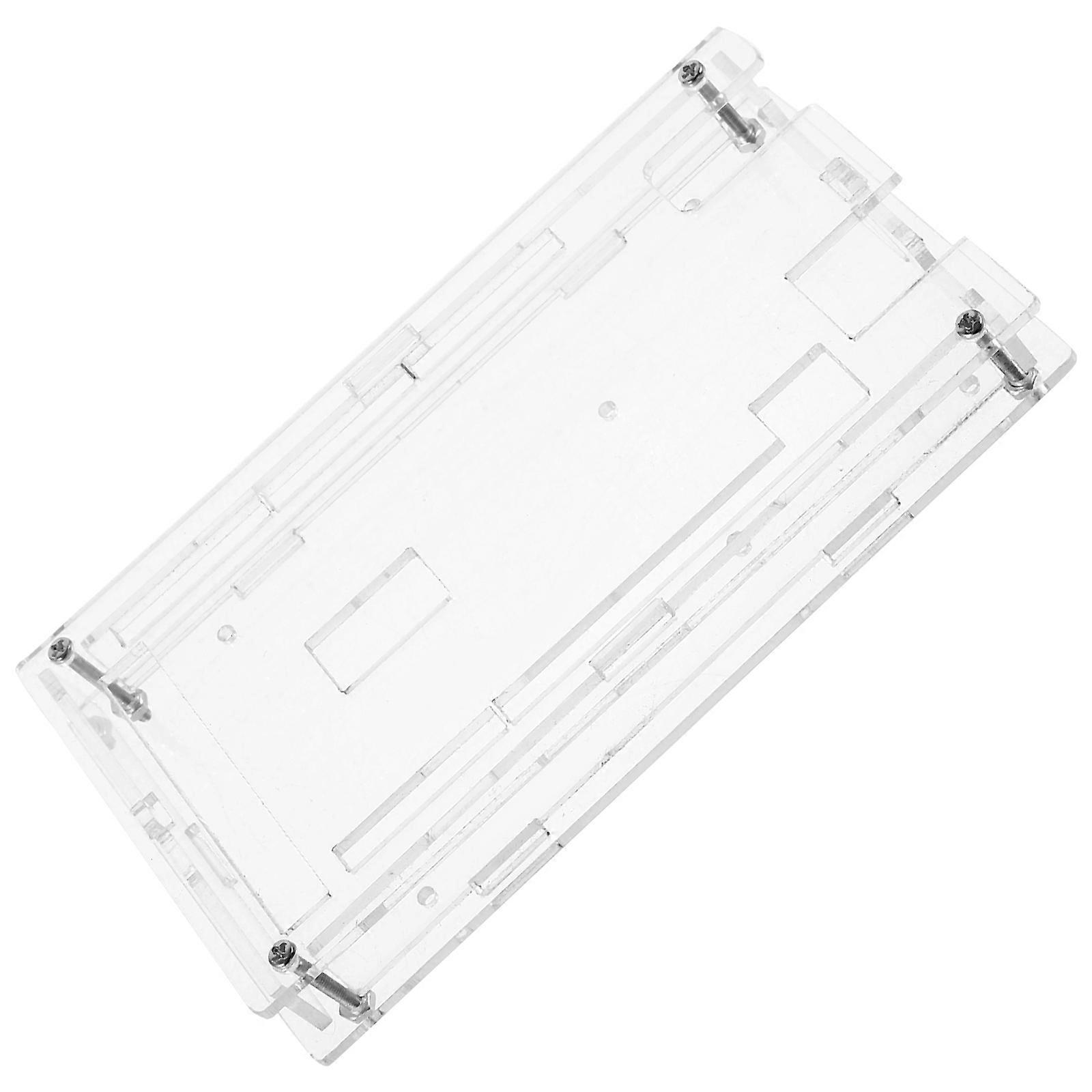 Development Board Protective Case for Fixing Board 5Pcs Acrylic Shells