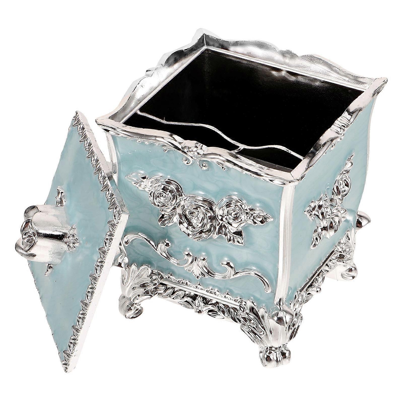 Plastic Cotton Pad Box Storage Box for Makeup Cotton Pad Use