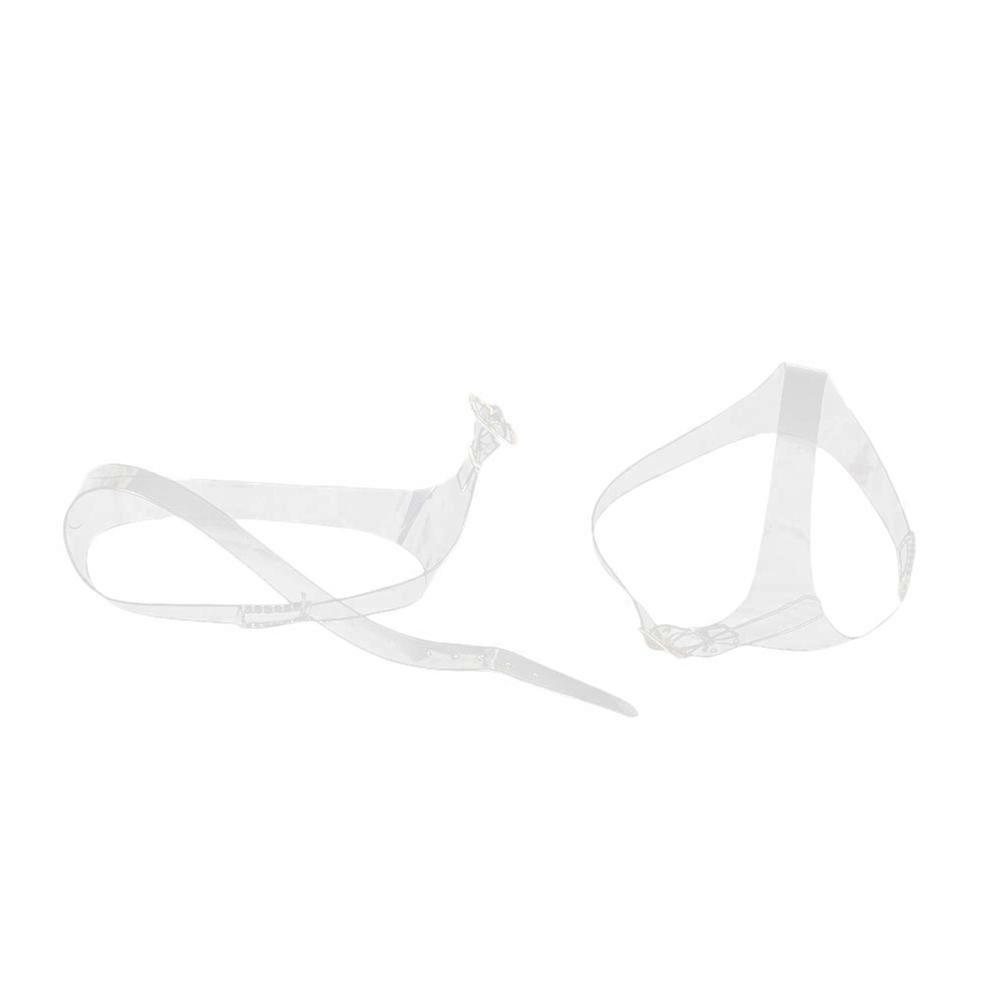Transparent High Heel Shoe Straps Elastic Detachable Anti-Loose Shoelace 2Pairs