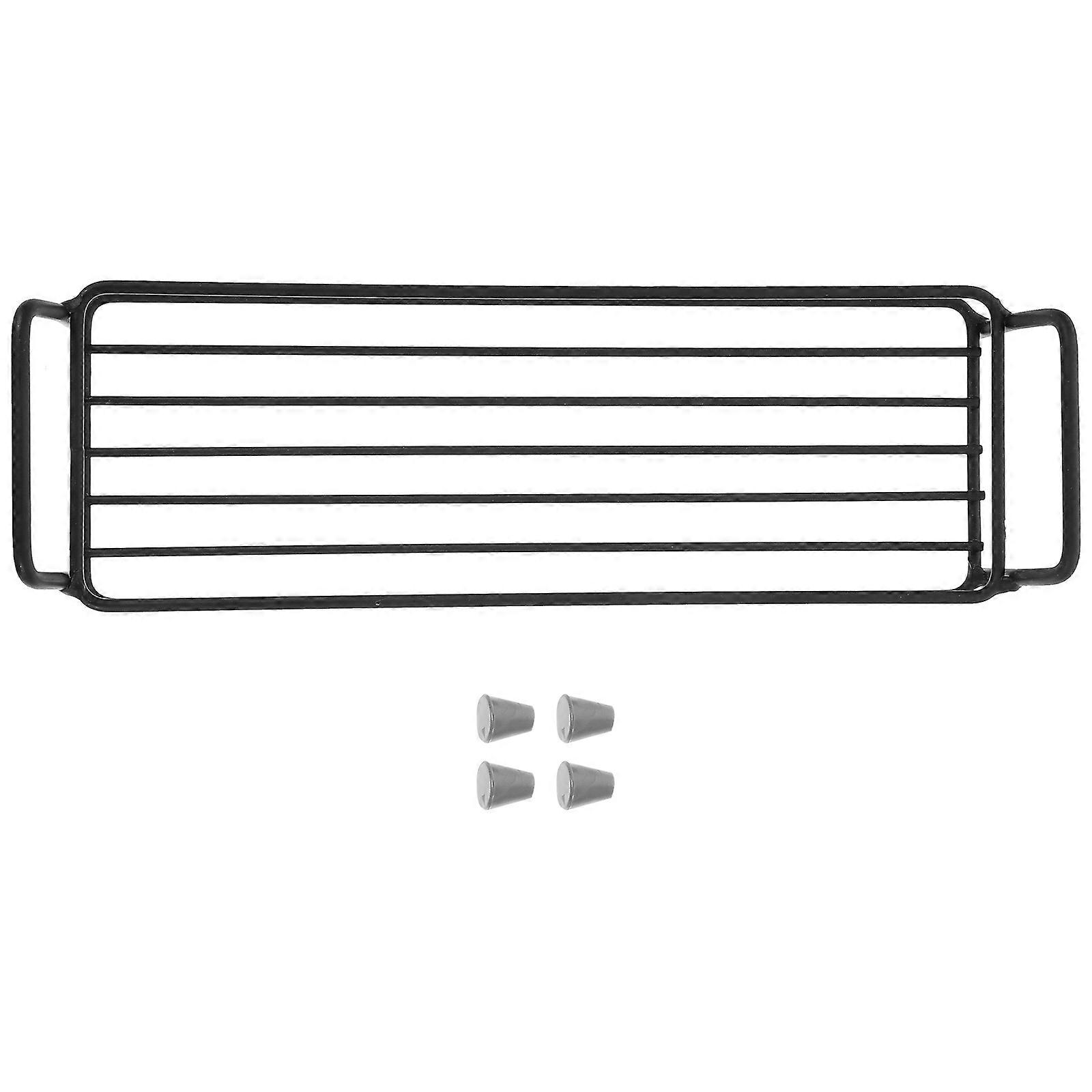 Kitchen Storage Shelf Standing Multi-Functional Shelf Large Capacity Iron Single-Layer Kitchen Shelf Bathroom Bedroom Balcony 1PC