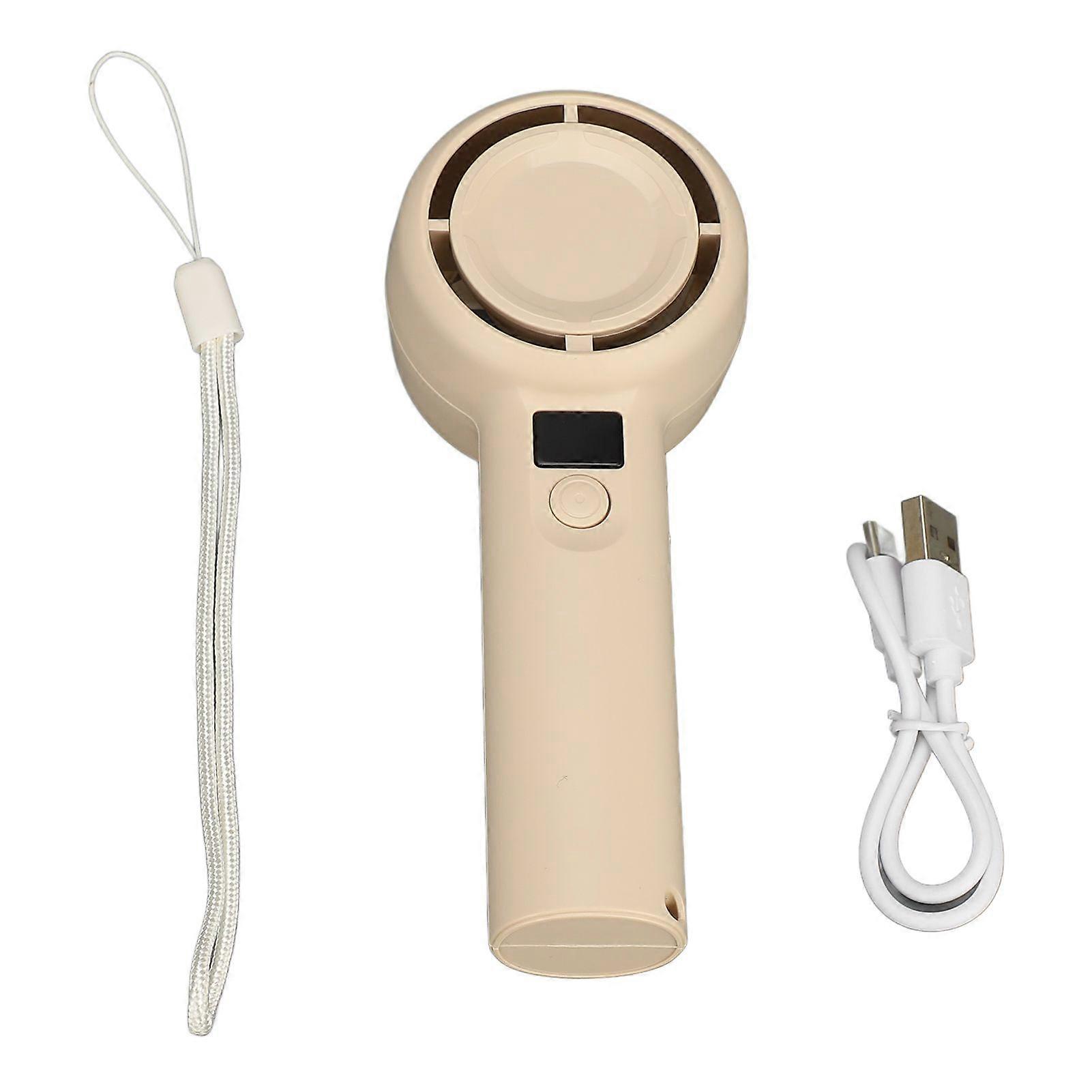 High quality  Handheld digital display portable turbo fan [4H maximum cooling