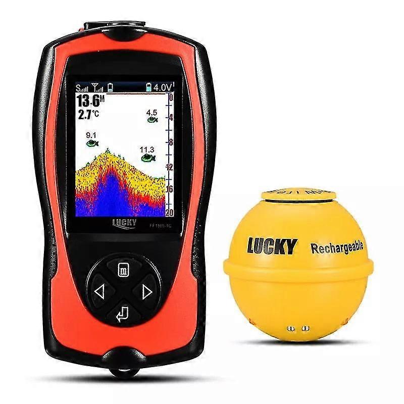 Lucky Ff1108-1cwla wiederaufladbares drahtloses Sonar für 45m Wassertiefe Echolot
