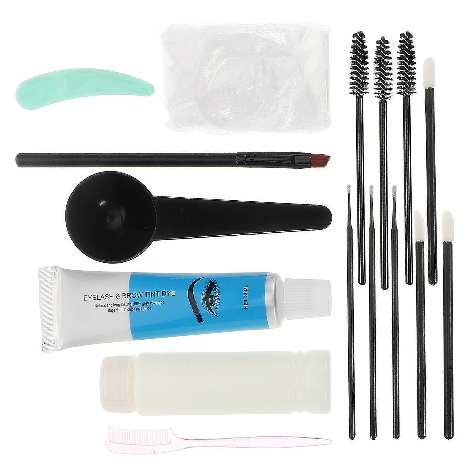 Brown Eyebrow Soap Kit with Waterproof Brow Gel for Style 1Set