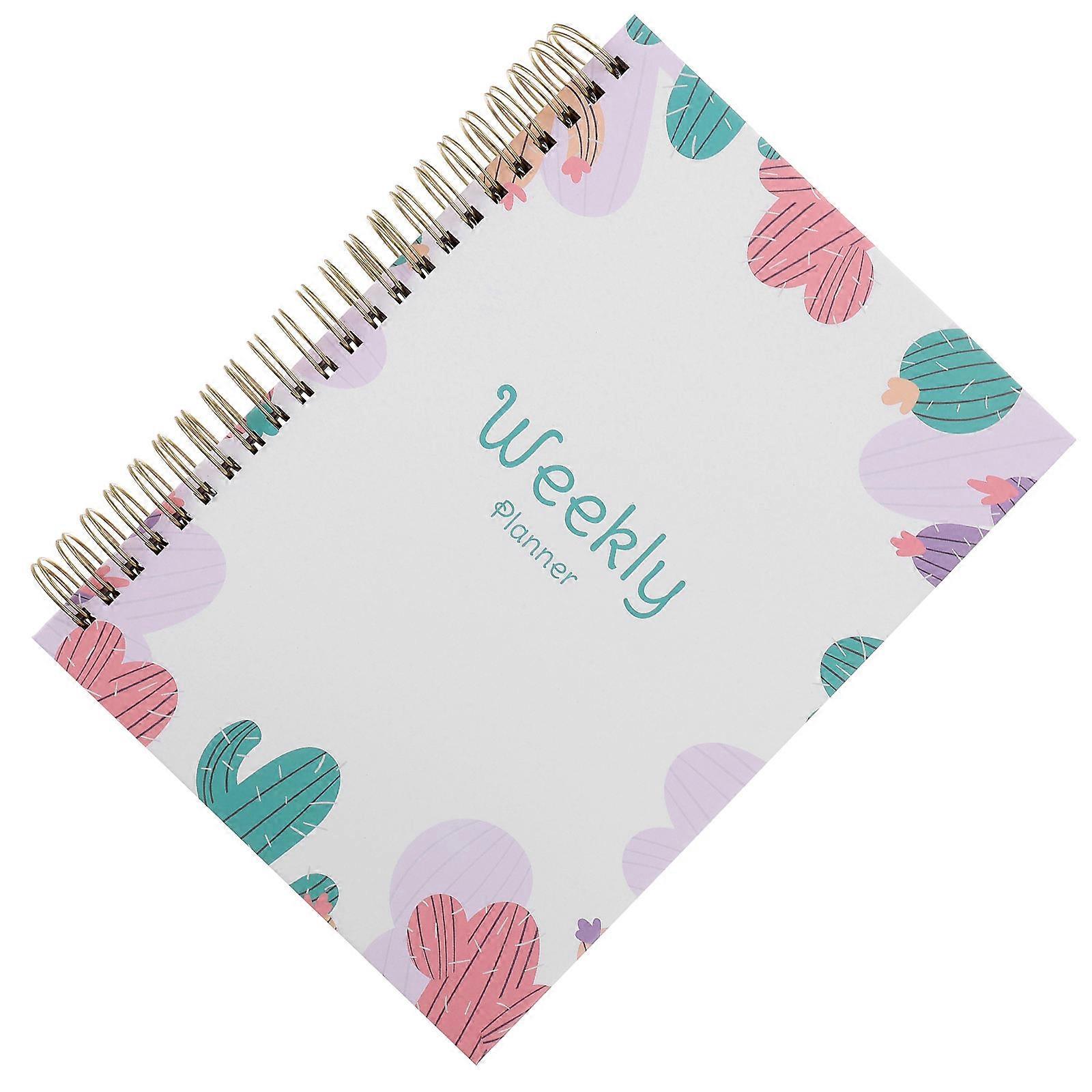 Weekly Notepad Organizer 4Pcs Ideal For Teachers And Students With Dimensions Of 21X16.5cm Providing Effective Note Taking Functionality