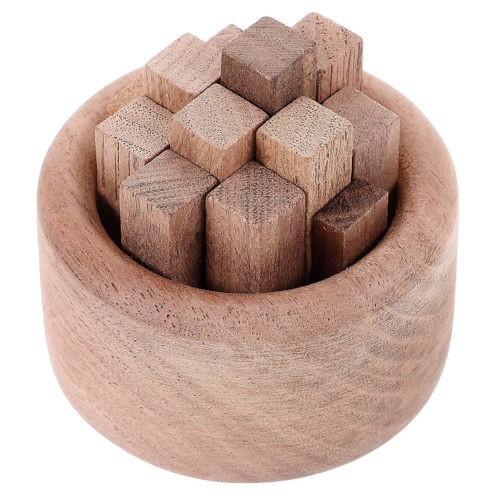 Wood Essential Oil Diffuser Desktop Incenses Diffuser for Domestic Use 5Sets