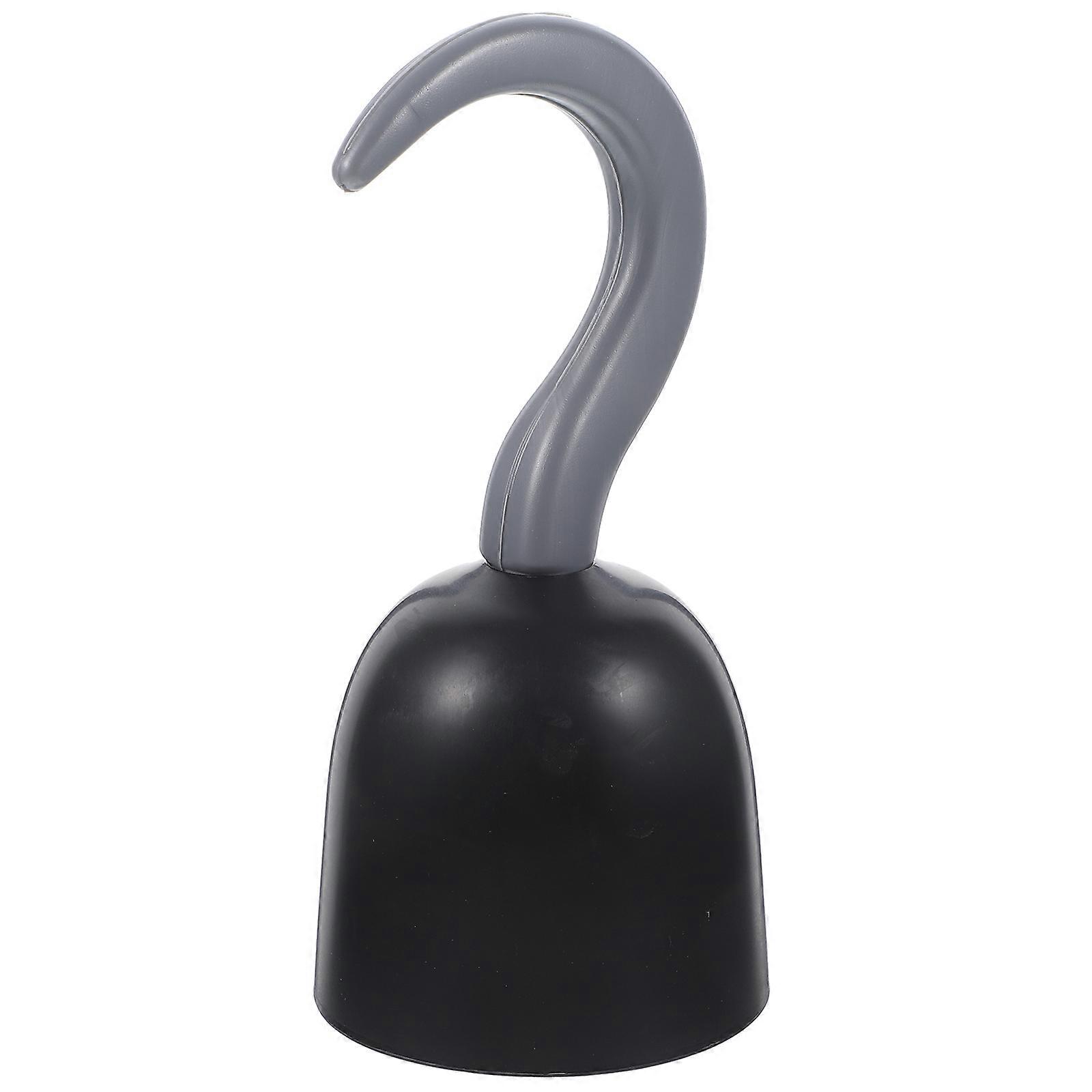Plastic Pirate Hook Costume Accessory for Halloween Party Use 4Pcs