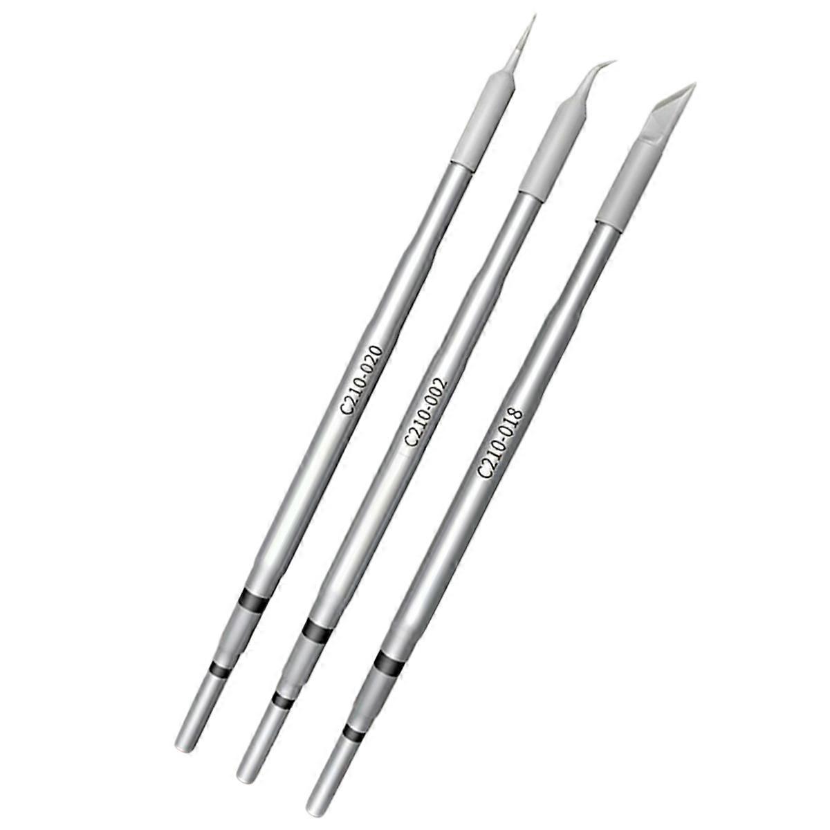 Soldering Iron Tip Welding Tool 2S Rapid Heating 3pcs