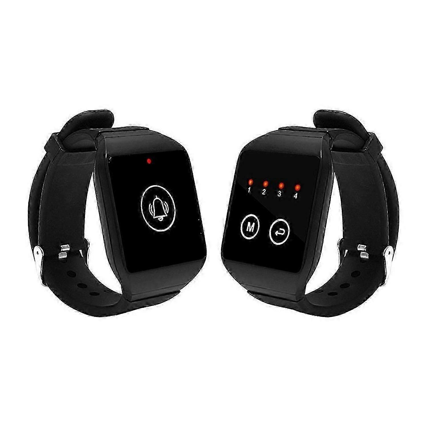 Wireless Watch Receiver Waiter Call Restaurant Pager