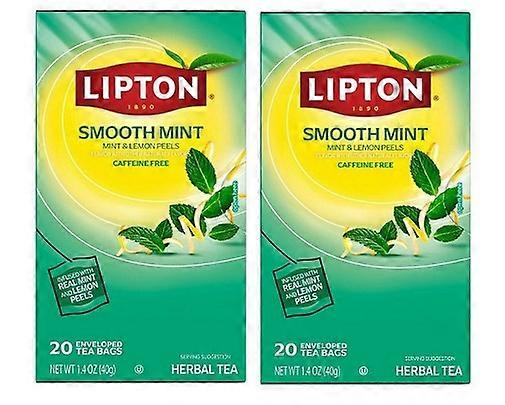 Lipton Tea Smooth Mint Tea Bags 2 Pack