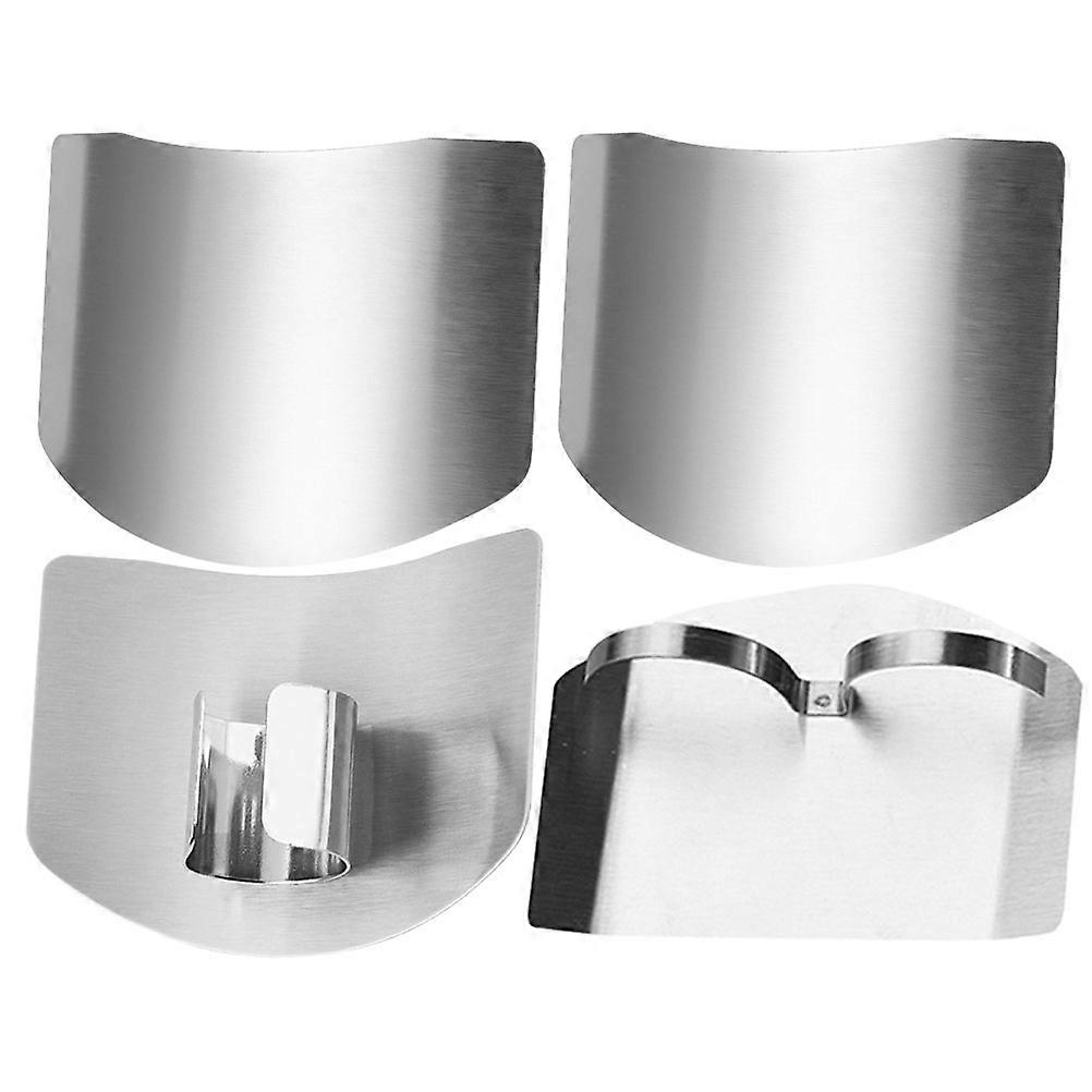 Finger Protector Stainless Steel Finger Guards for Cutting 12Pcs Set