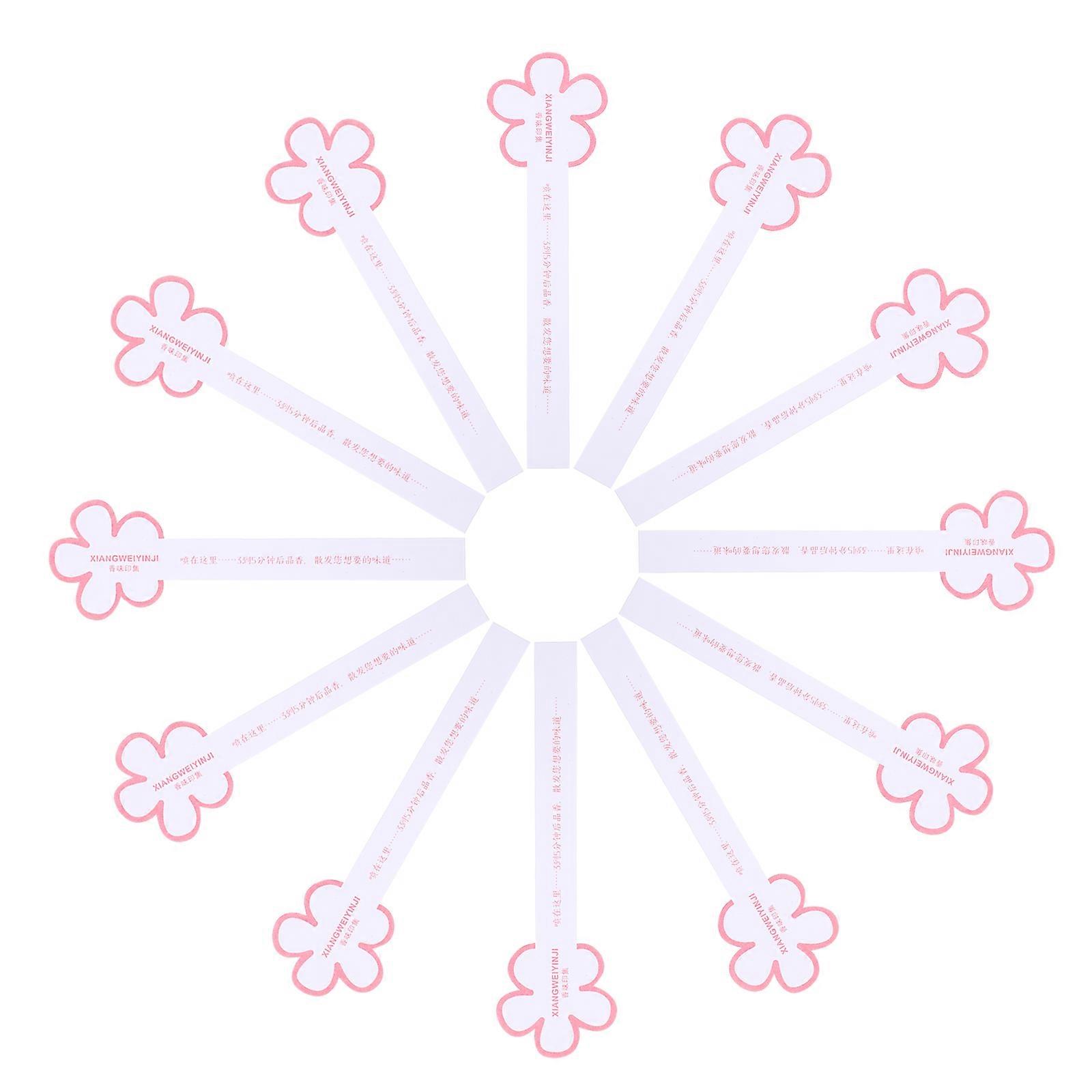 Essential Oil Test Strips for Fragrance Testing 100Pcs White Paper Strips