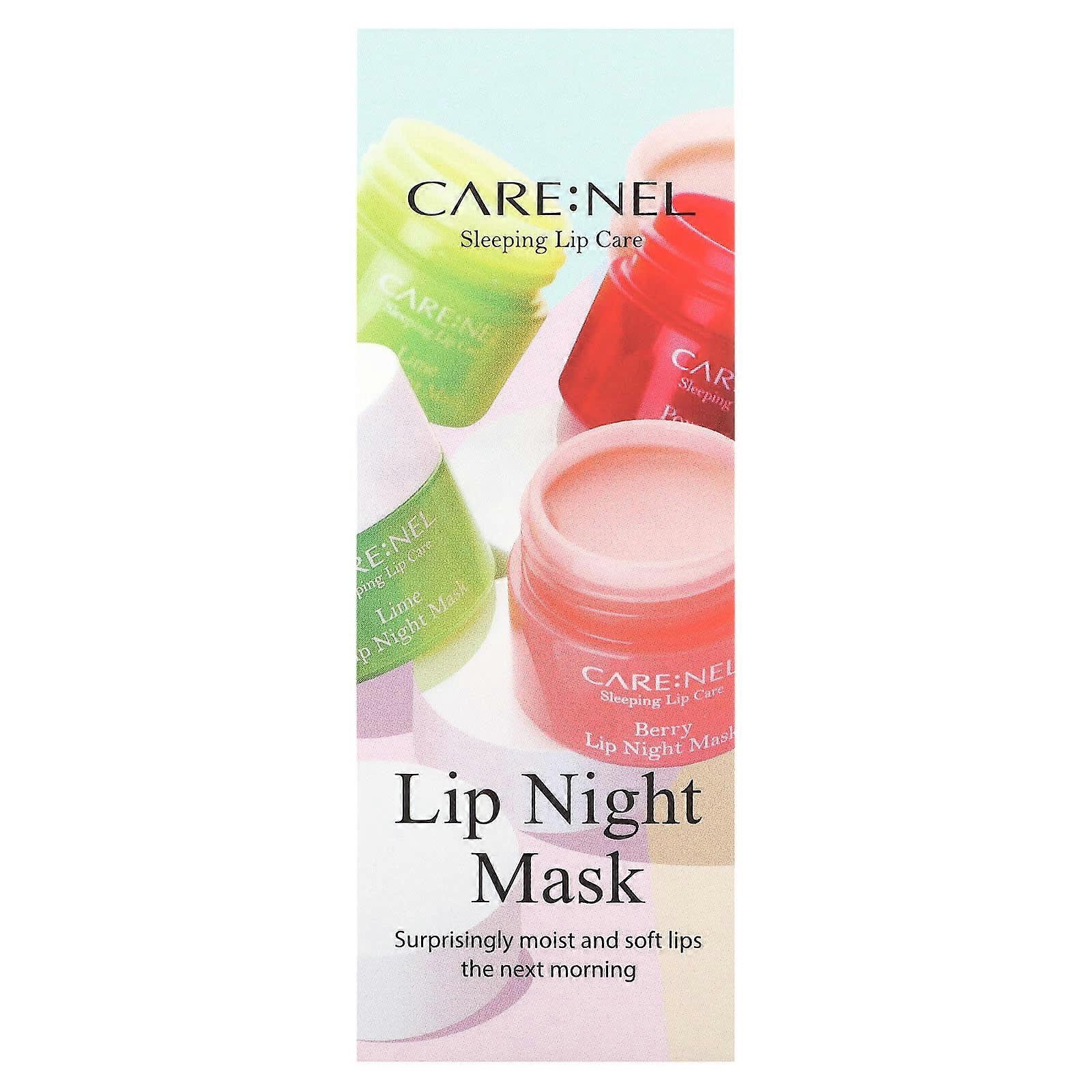 Lip Night Mask, Berry, 3 Pieces, (5 g) Each