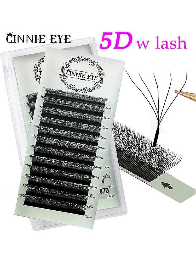 4D W Eylash Extension 5D 3D Russia Volume W Lash Fluffy Premade Fans Clover Mink Faux Cil Lashes Dolly Hybrid Eyelash 3D Cilios