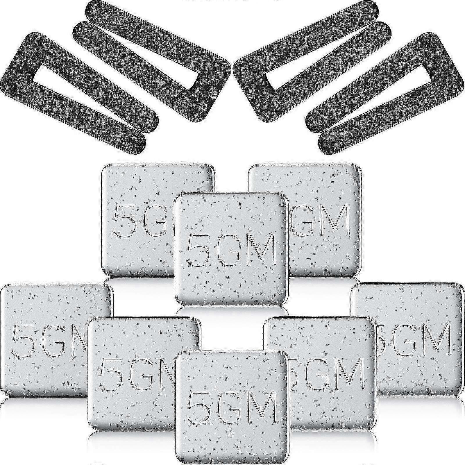 Ceiling Fan Blade Balancing Kit with Clips and Self-Adhesive Weights - 4 Set for Fans