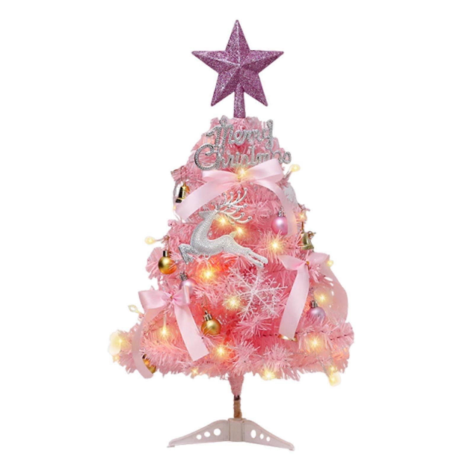Mini Christmas Tree Set 45cm Small Christmas Tree Tabletop Ornament