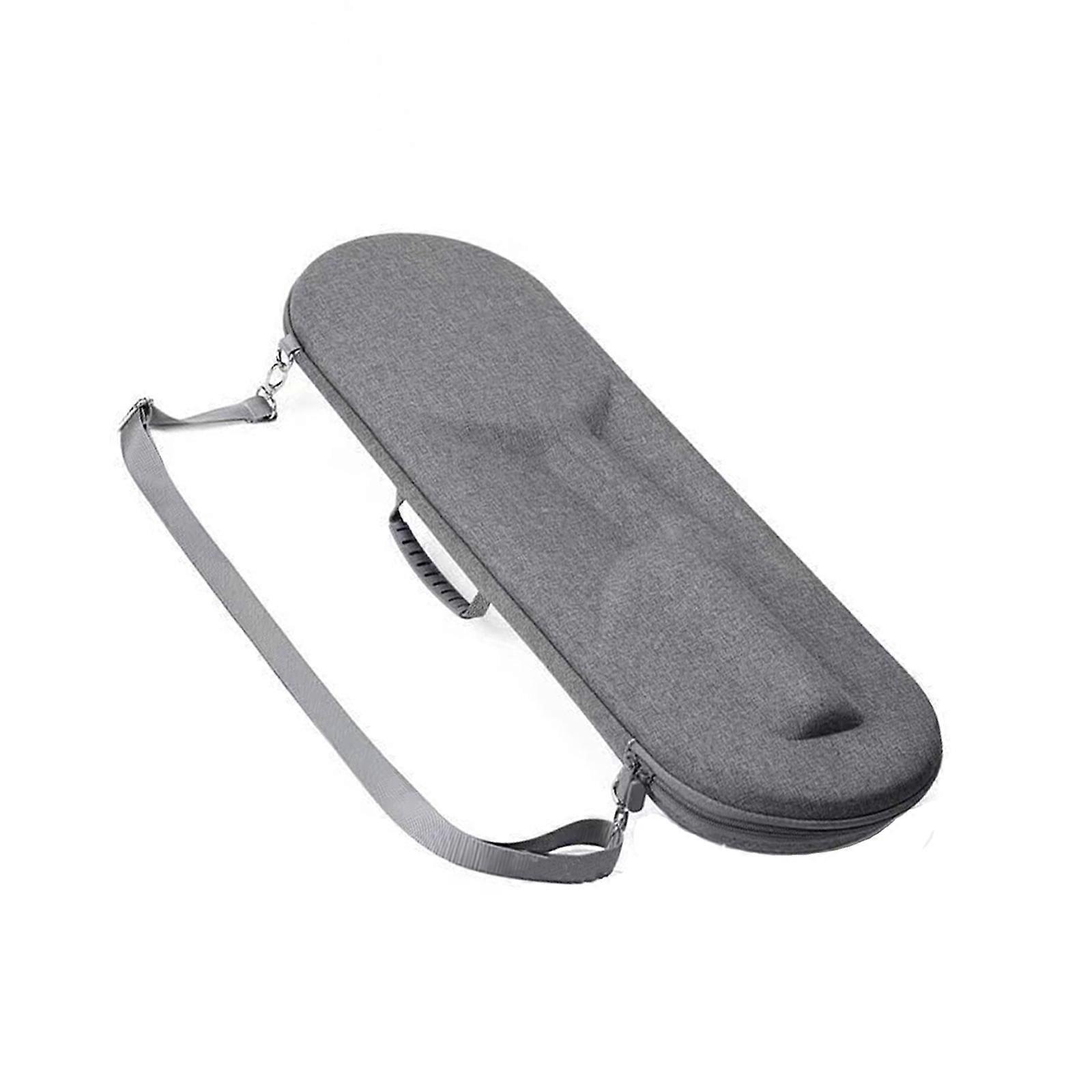 Badminton Racquet Carrying Case Water Resistant Shockproof Hardcover Badminton Racket Storage Bag with Adjustable Strap  grey