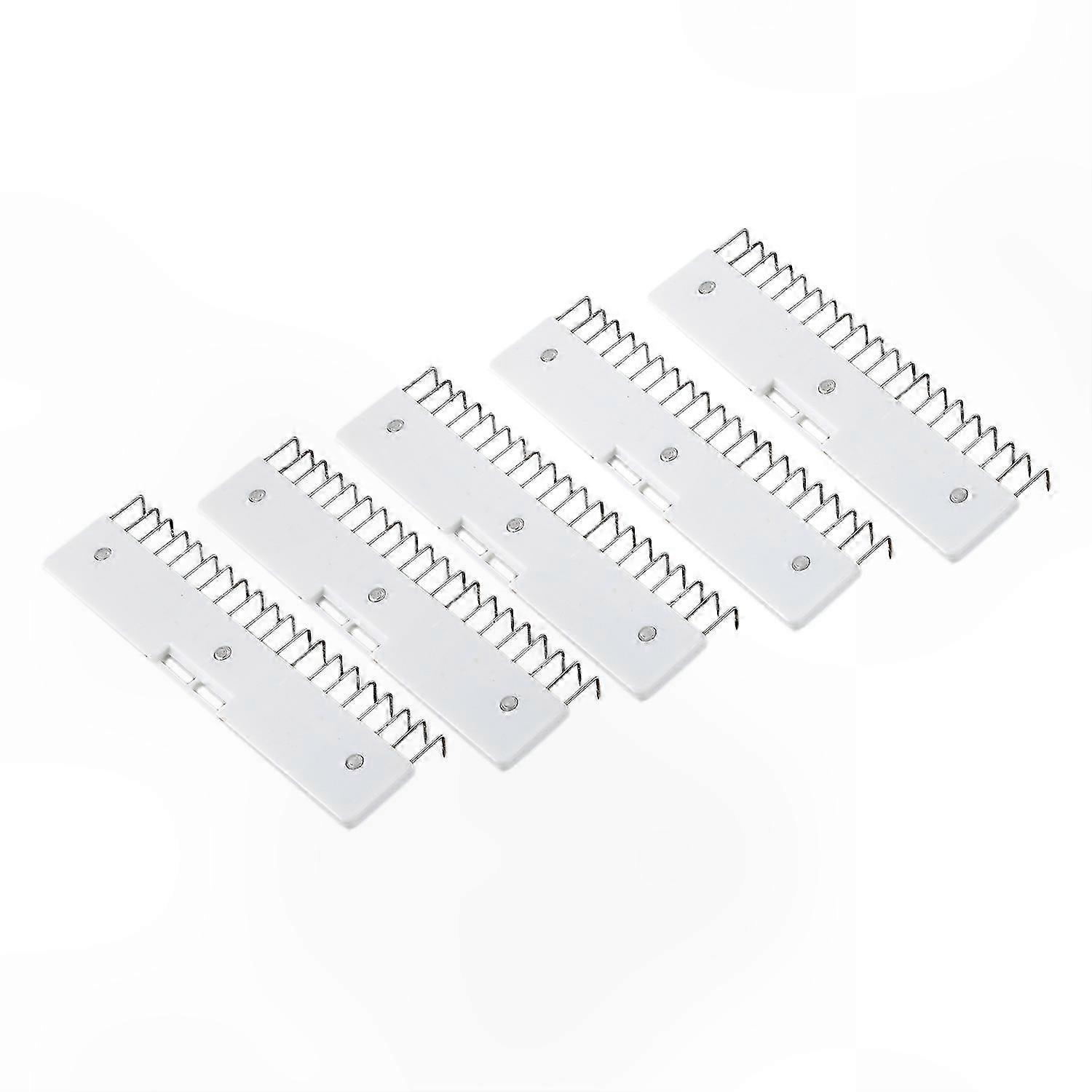 5-Pack Long Claw Weight Hangers for Knitting Machines Wide Design Compatible with Various Models