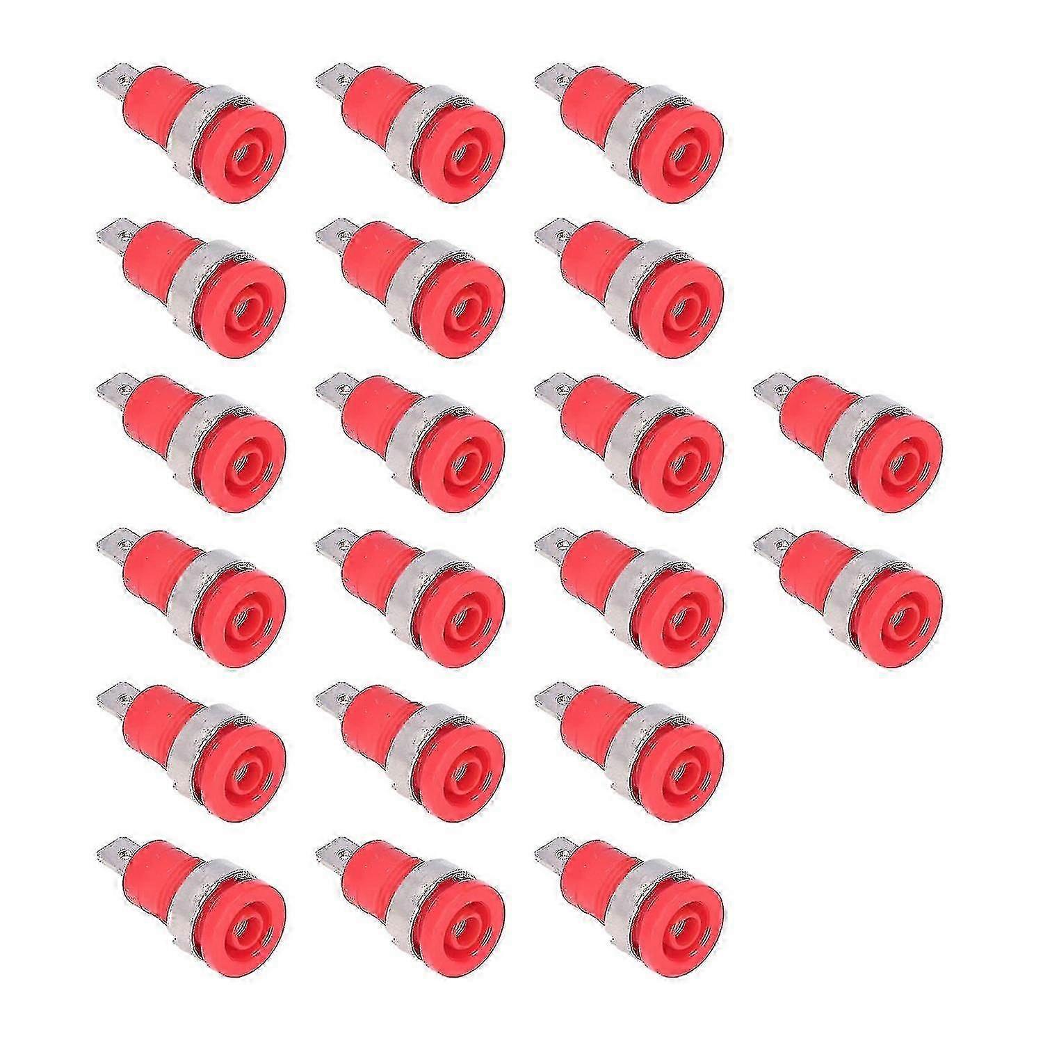 Banana Plug Socket - 20pcs 4mm Terminal Connectors