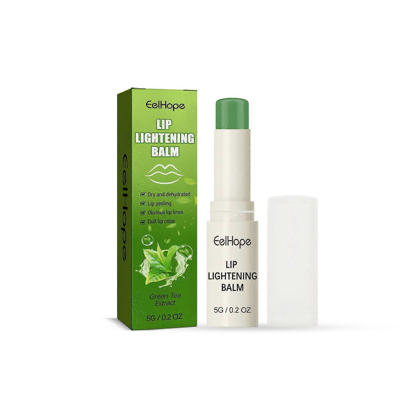 Green Tea Moisturizing Lip Balm Contains Tocopherol (Vitamin E) And Tea Extract