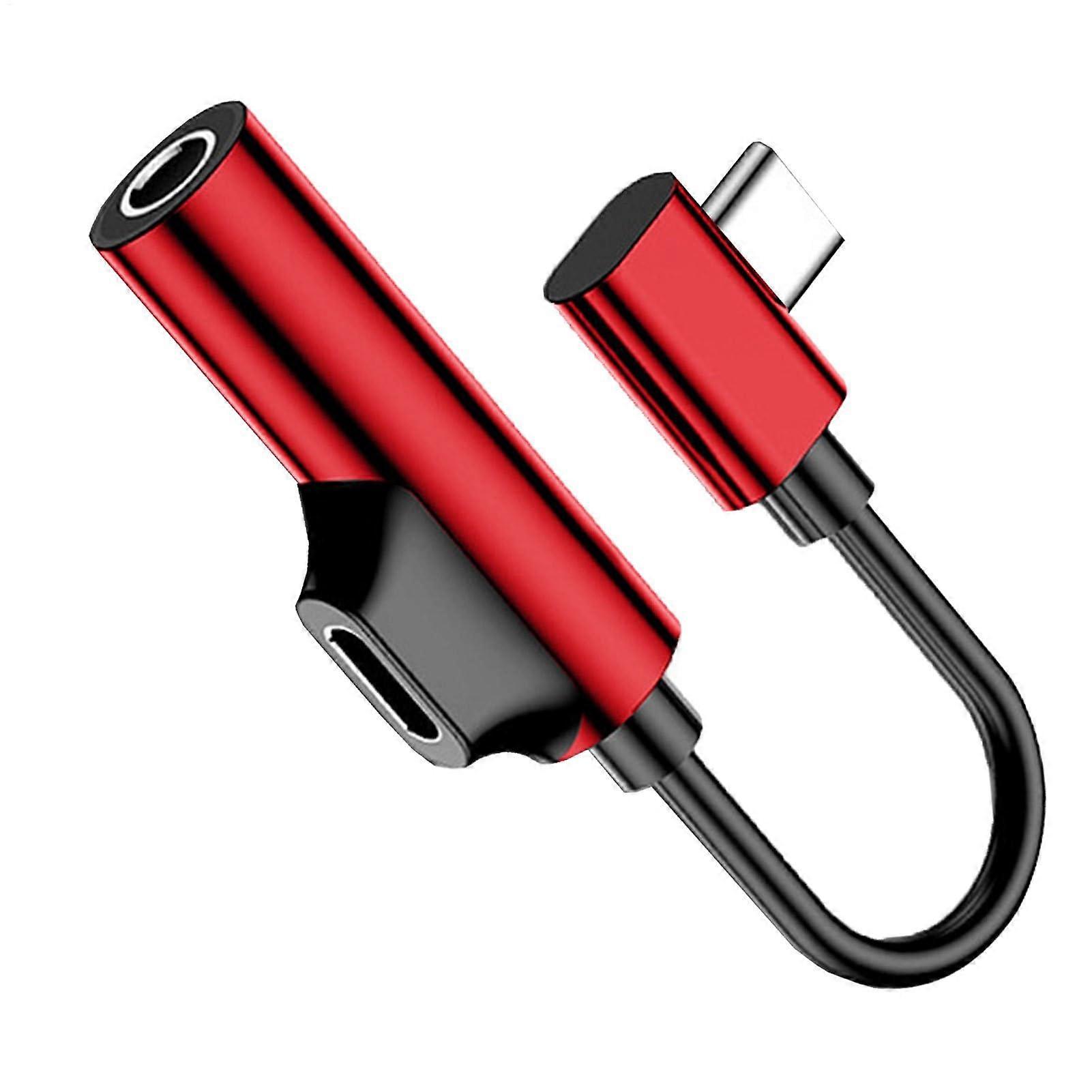 USB Audio Adapter TypeC Charging PassThrough 3.5mm Headphone Output USBC Audio Dongle Maintains  Fidelity Audio