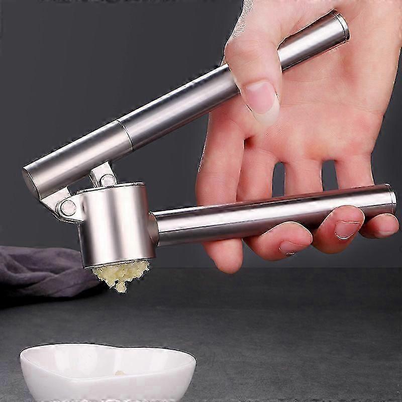 Garlic Press Stainless Steel Extended