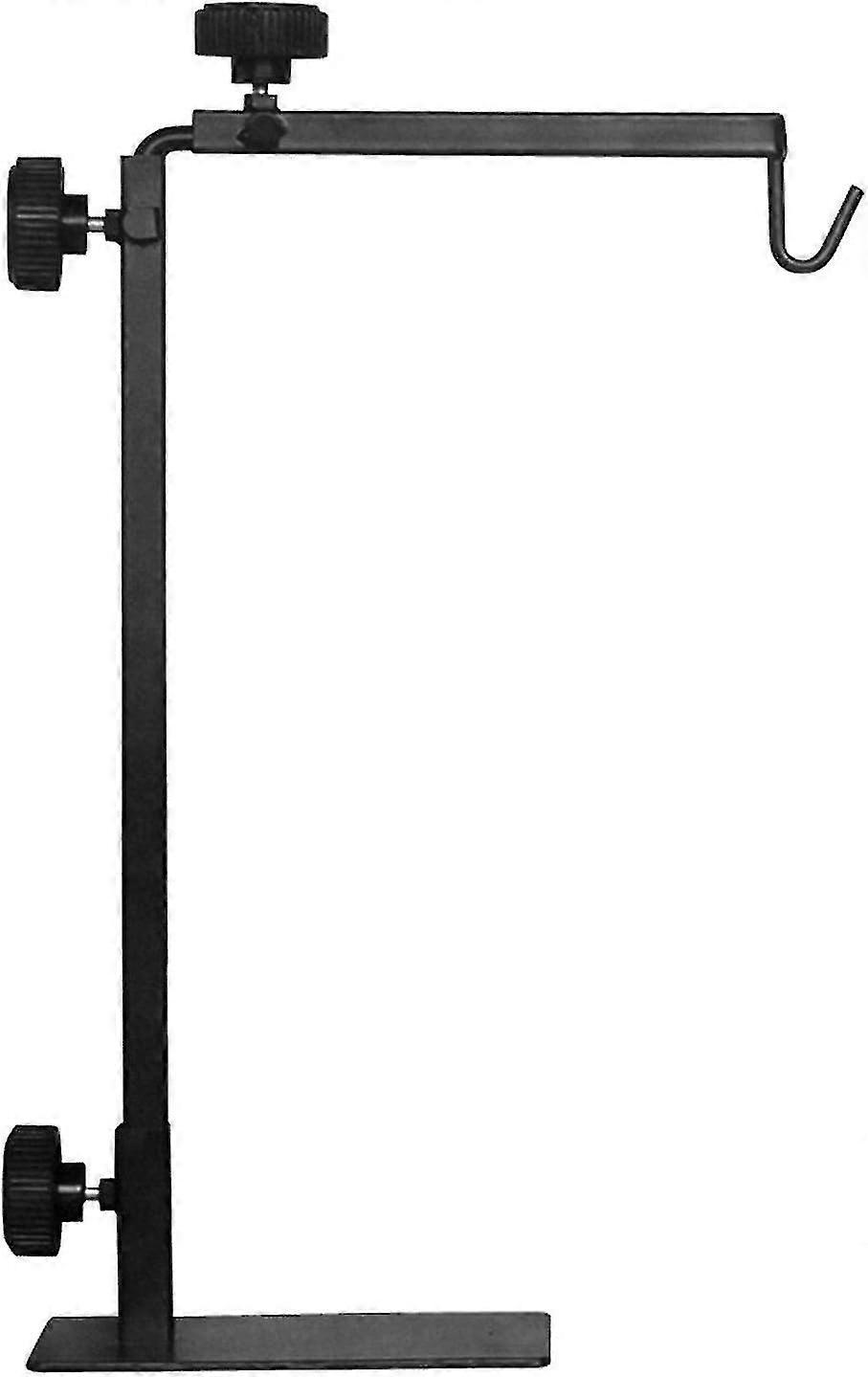 Support de lampe reptile avec base réglable, support de lampadaire en métal pour habitat