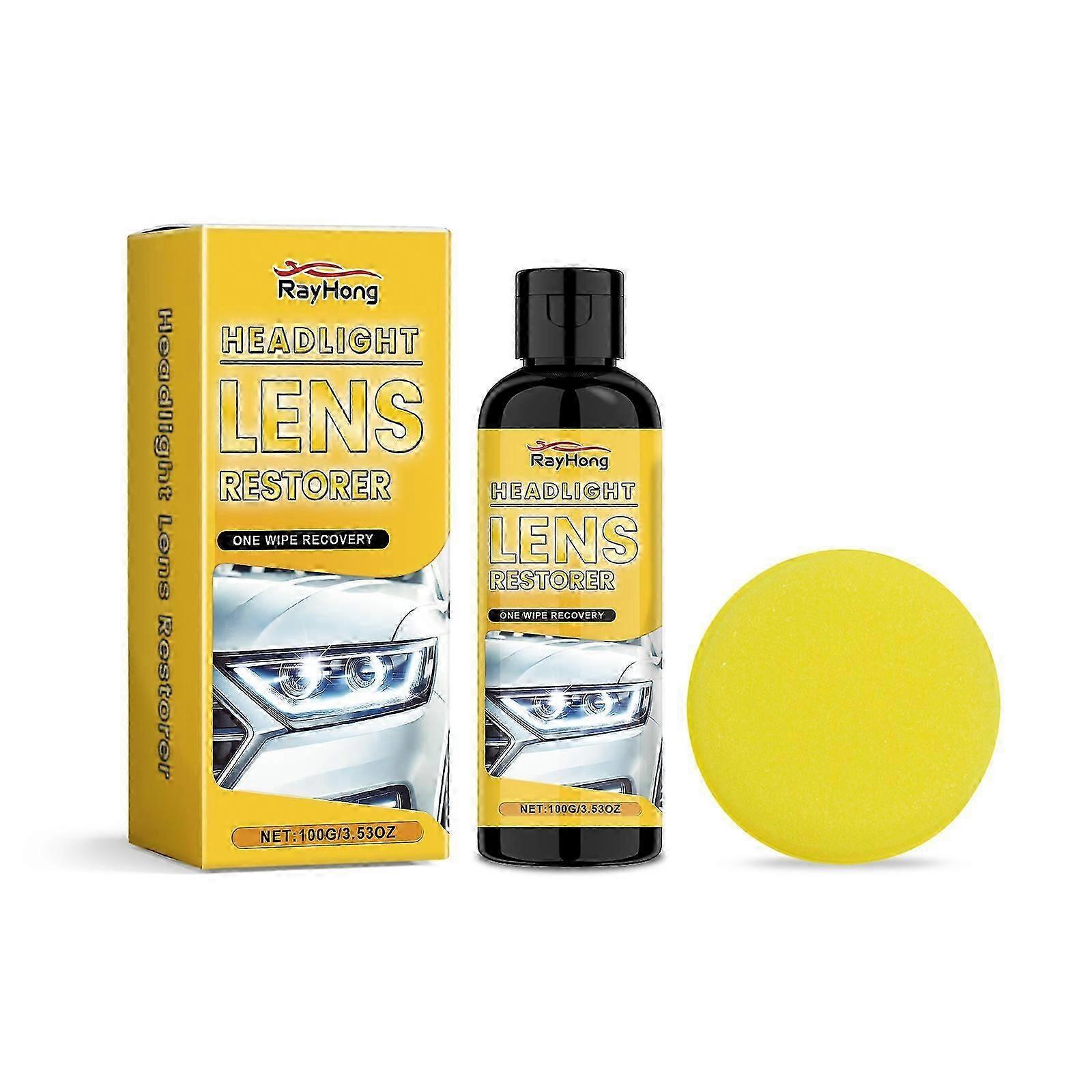 Car Headlight Restoration Kit - Brighten , Clarify for Safer Night Driving