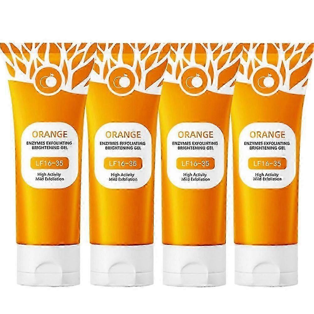 オレンジ酵素エクスフォリエイティングブライトニングジェルモイスチャライジングスムージングタイトアップ毛穴のホワイトニングブライトニングエクスフォリエイティングピーリングジェル